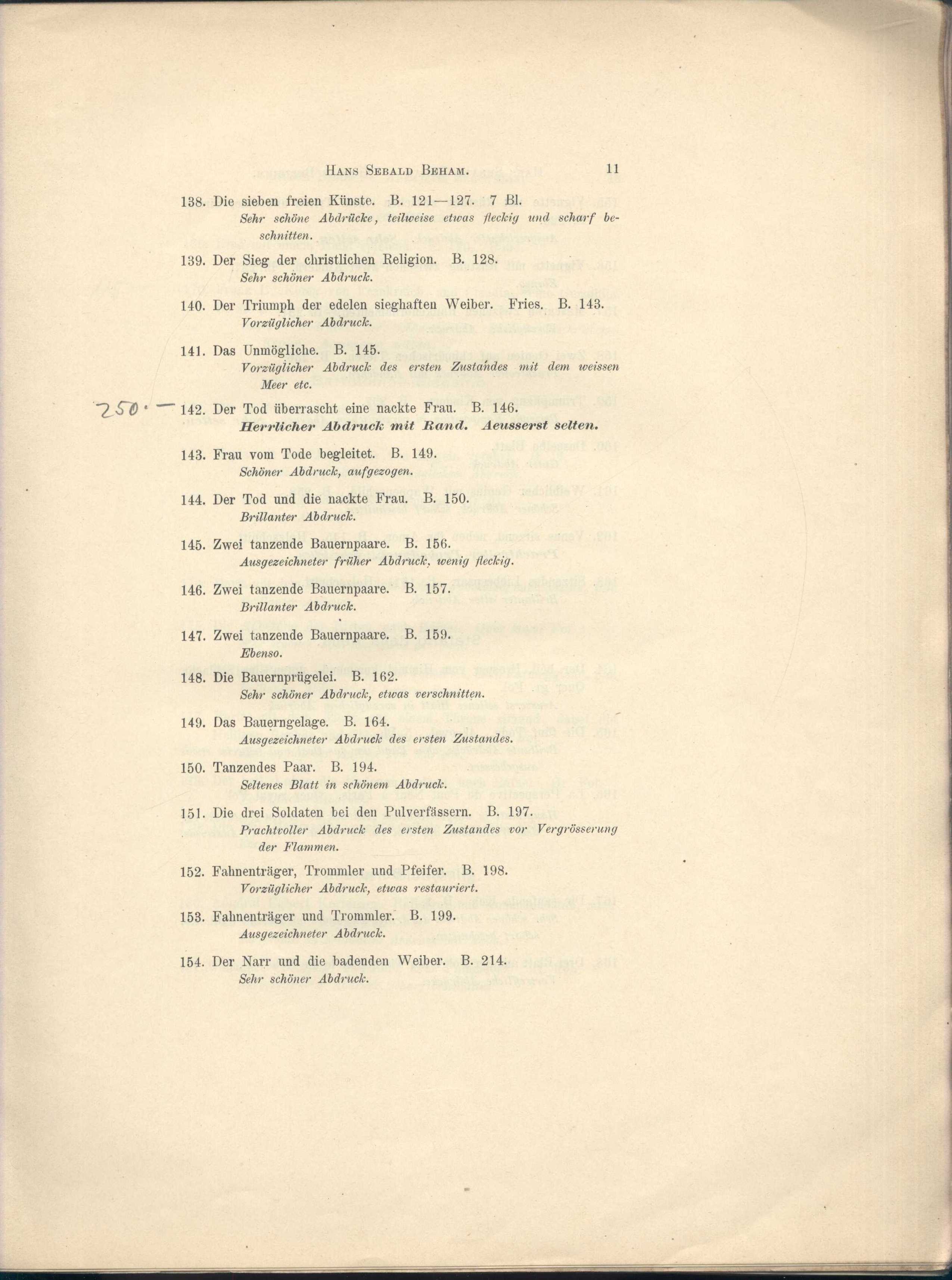 Náhledový obrázek Katalog von Kupferstichen, Radierungen, Holzschnitten etc. - 12