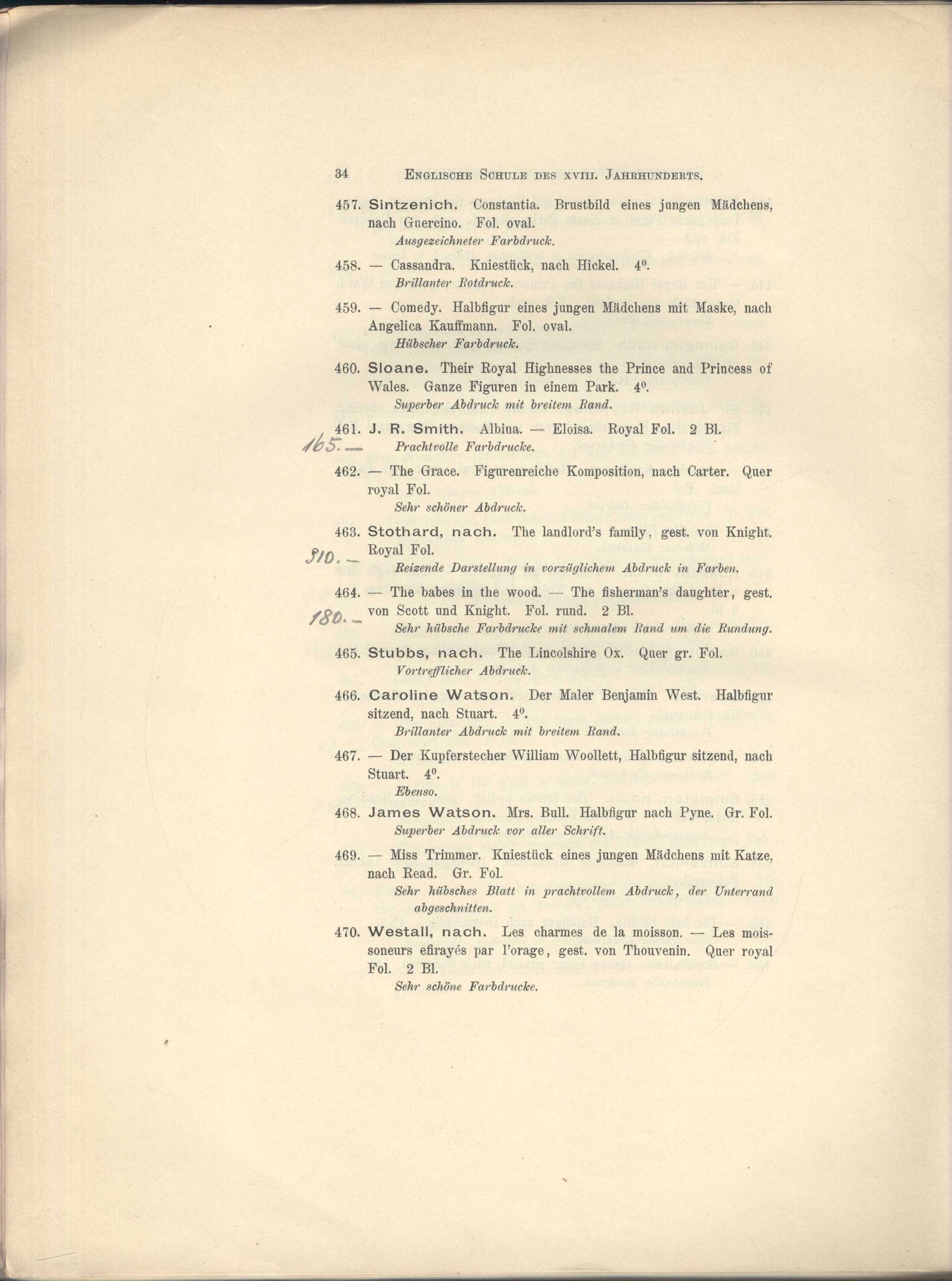 Náhledový obrázek Katalog von Kupferstichen, Radierungen, Holzschnitten etc. - 27