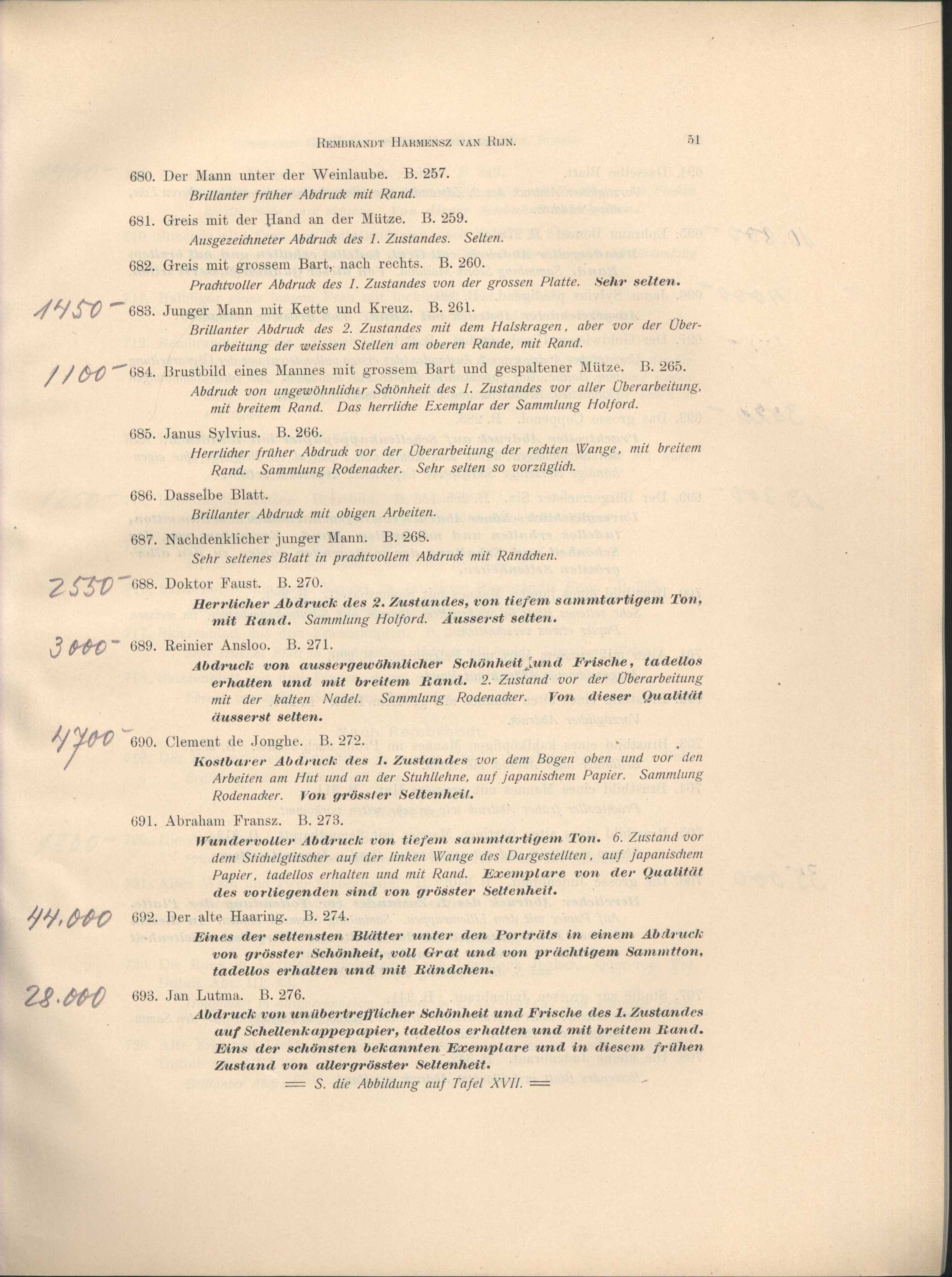 Náhledový obrázek Katalog der kostbaren Sammlung des Herrn H. S. Theobald K. C. in London - 50