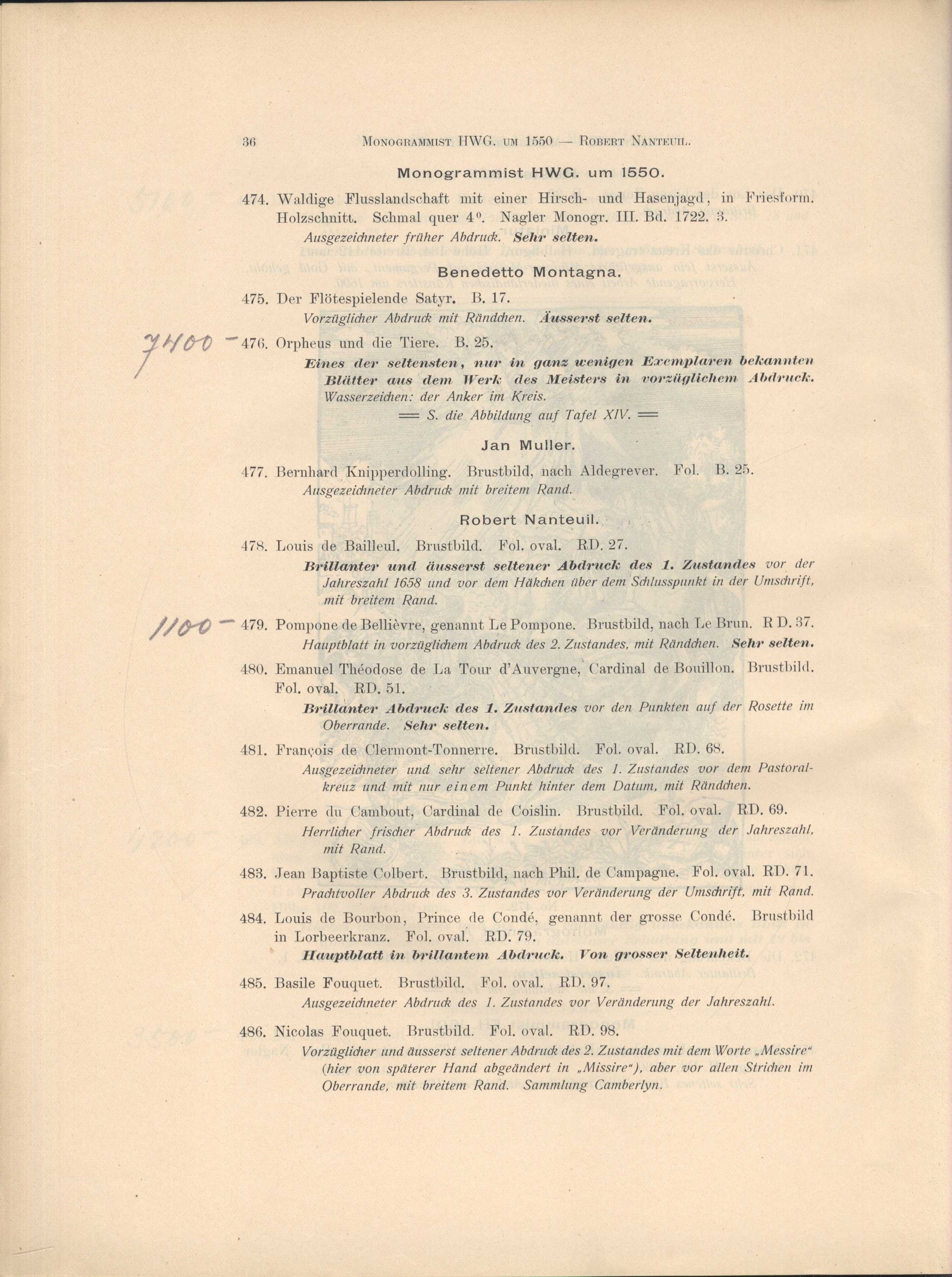 Náhledový obrázek Katalog der kostbaren Sammlung des Herrn H. S. Theobald K. C. in London - 40