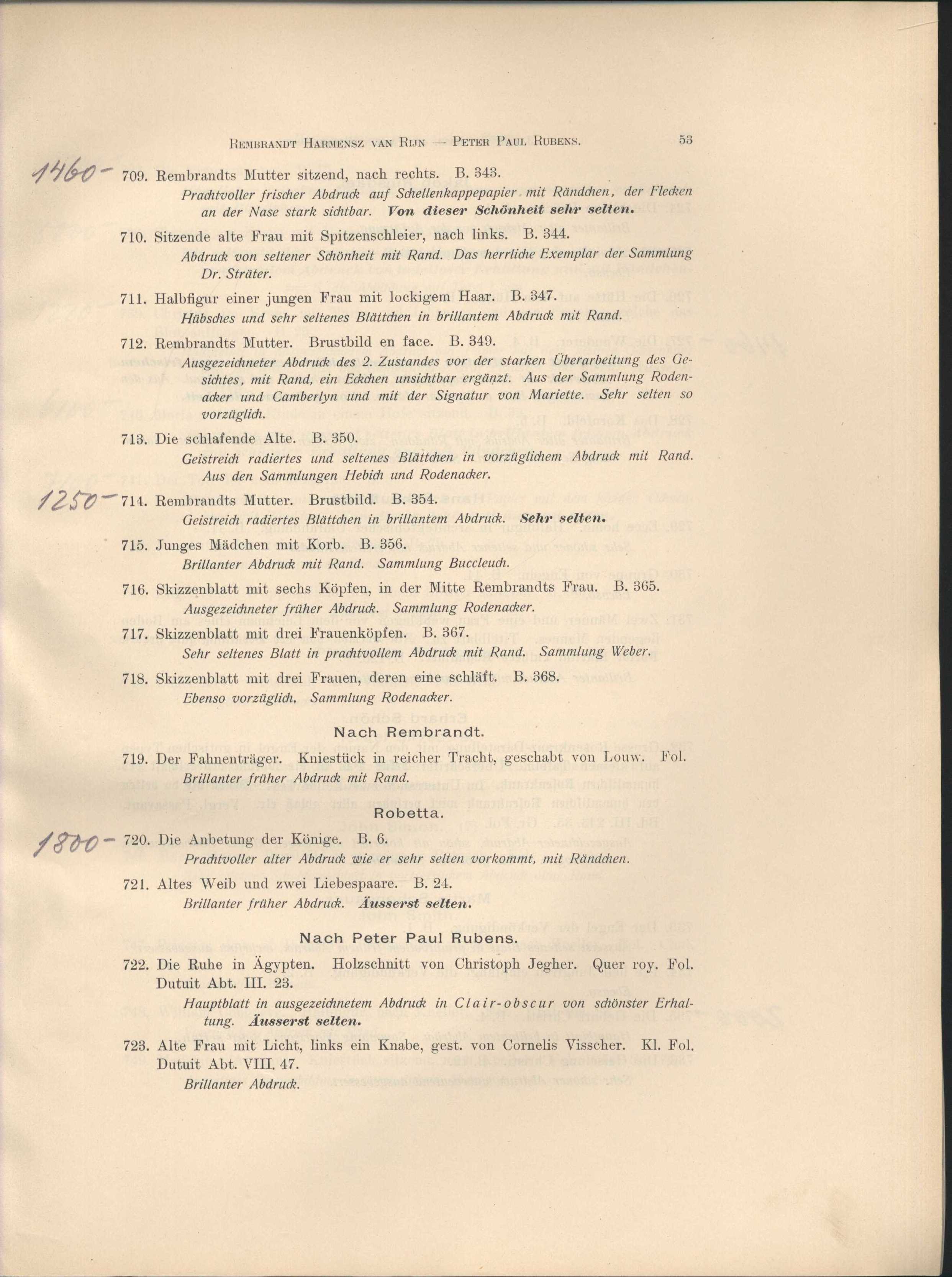 Náhledový obrázek Katalog der kostbaren Sammlung des Herrn H. S. Theobald K. C. in London - 52