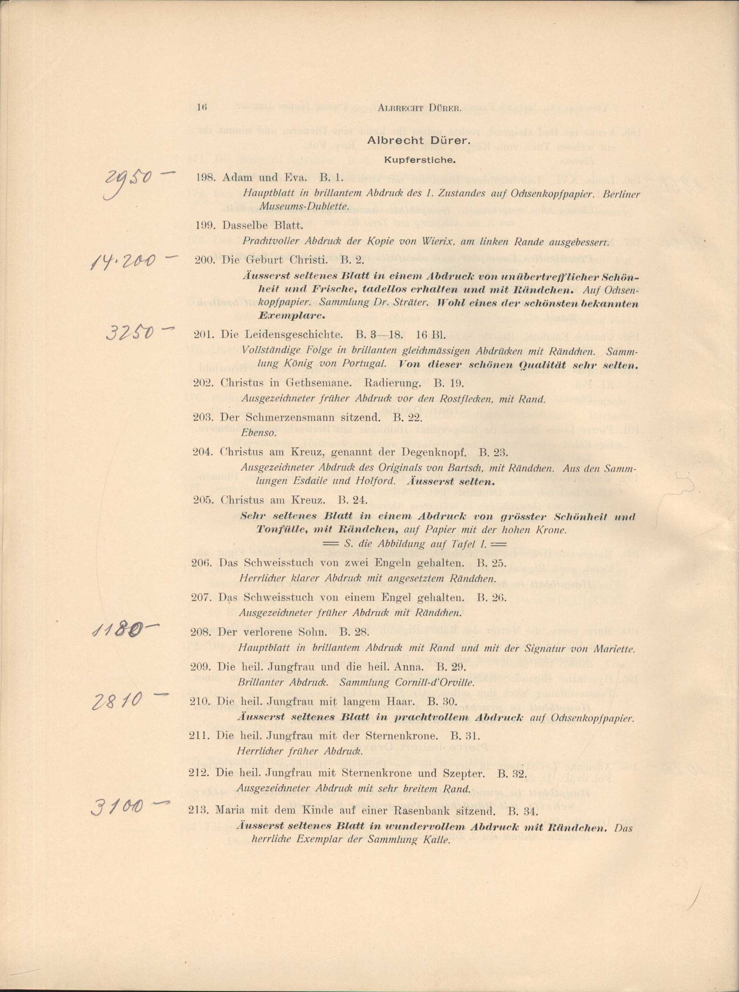 Náhledový obrázek Katalog der kostbaren Sammlung des Herrn H. S. Theobald K. C. in London - 24