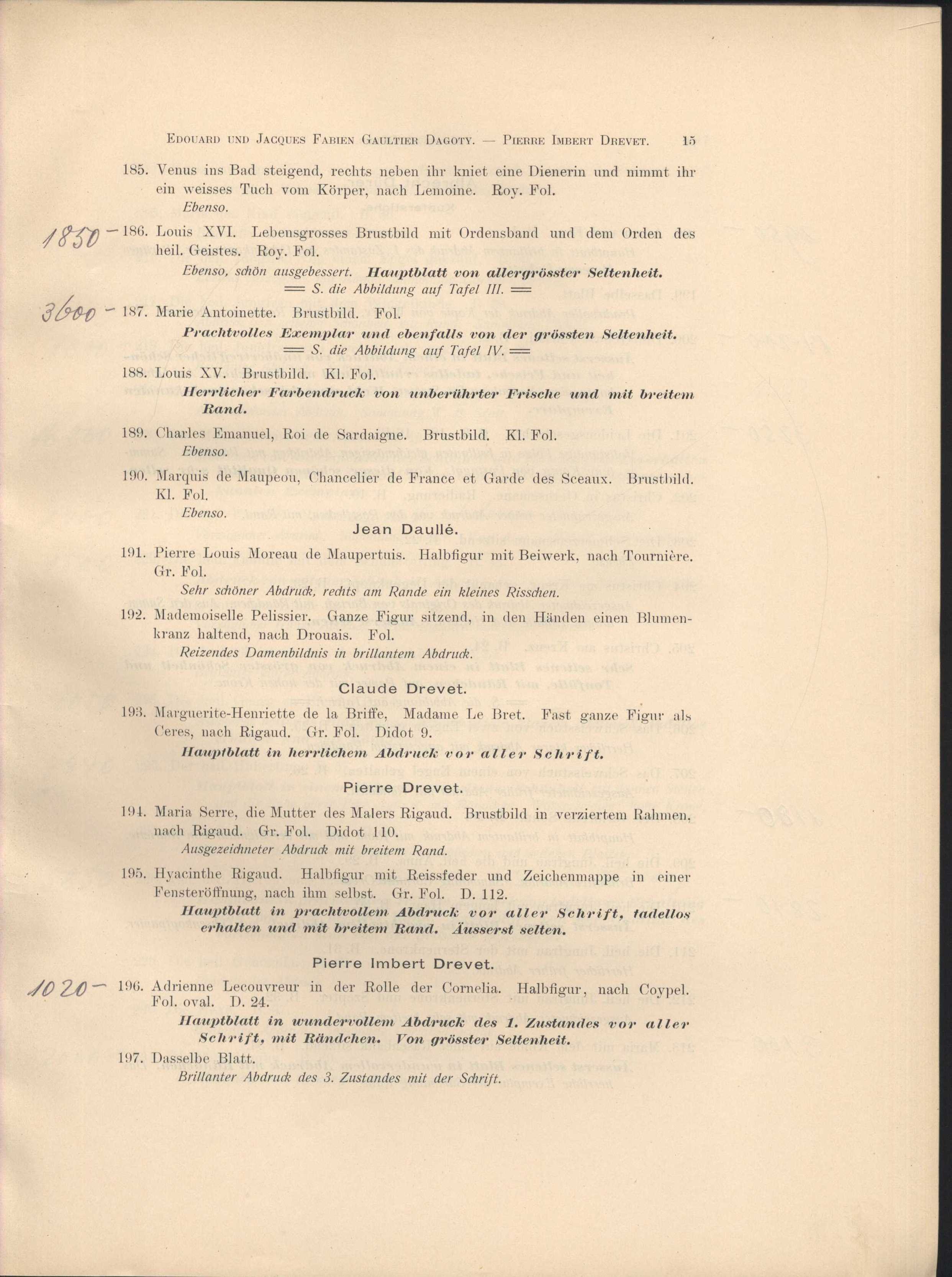 Náhledový obrázek Katalog der kostbaren Sammlung des Herrn H. S. Theobald K. C. in London - 23