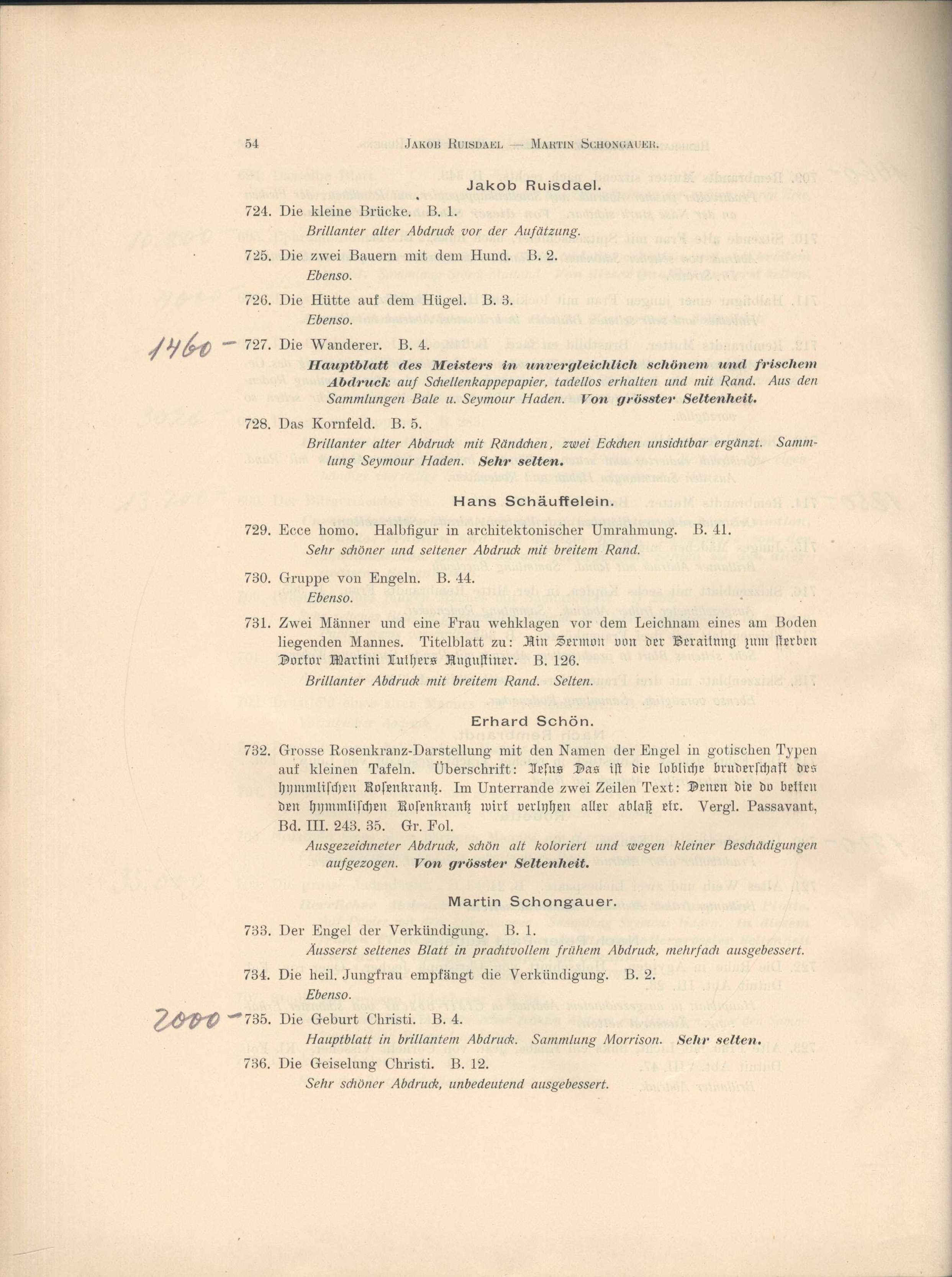 Náhledový obrázek Katalog der kostbaren Sammlung des Herrn H. S. Theobald K. C. in London - 53