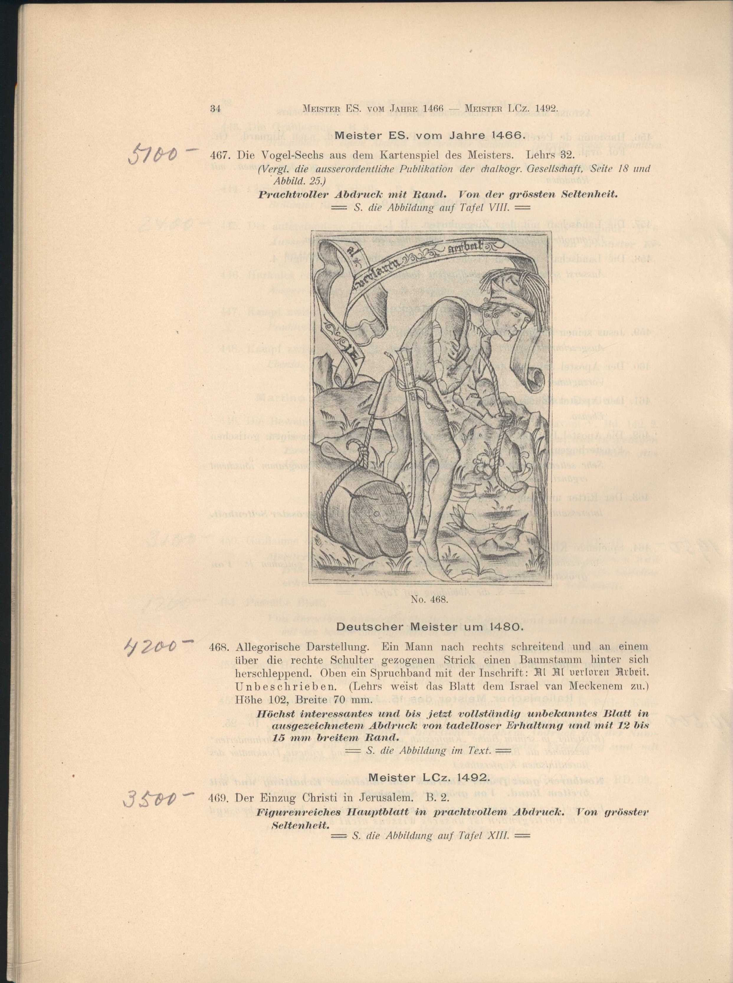 Náhledový obrázek Katalog der kostbaren Sammlung des Herrn H. S. Theobald K. C. in London - 39