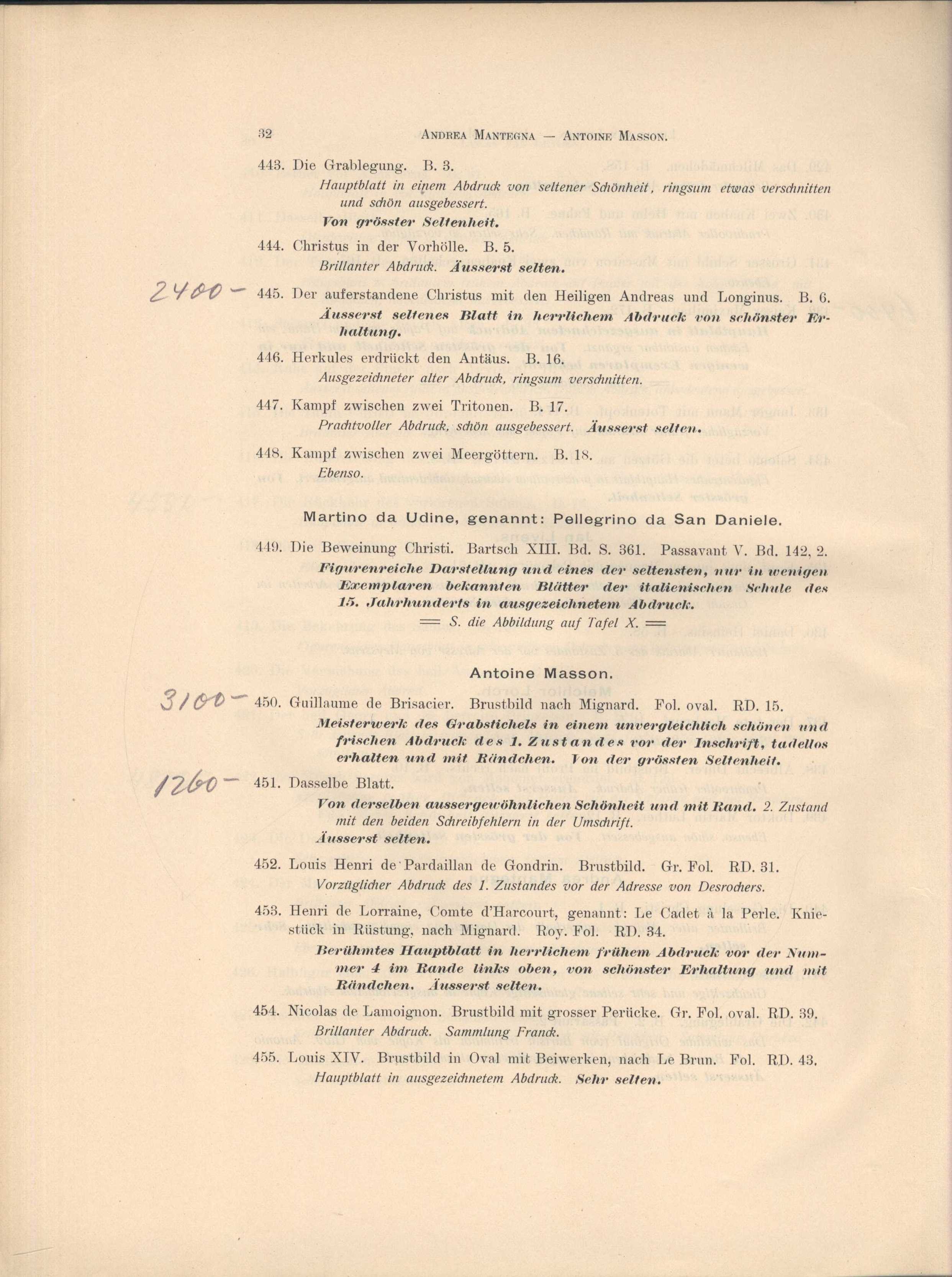 Náhledový obrázek Katalog der kostbaren Sammlung des Herrn H. S. Theobald K. C. in London - 37