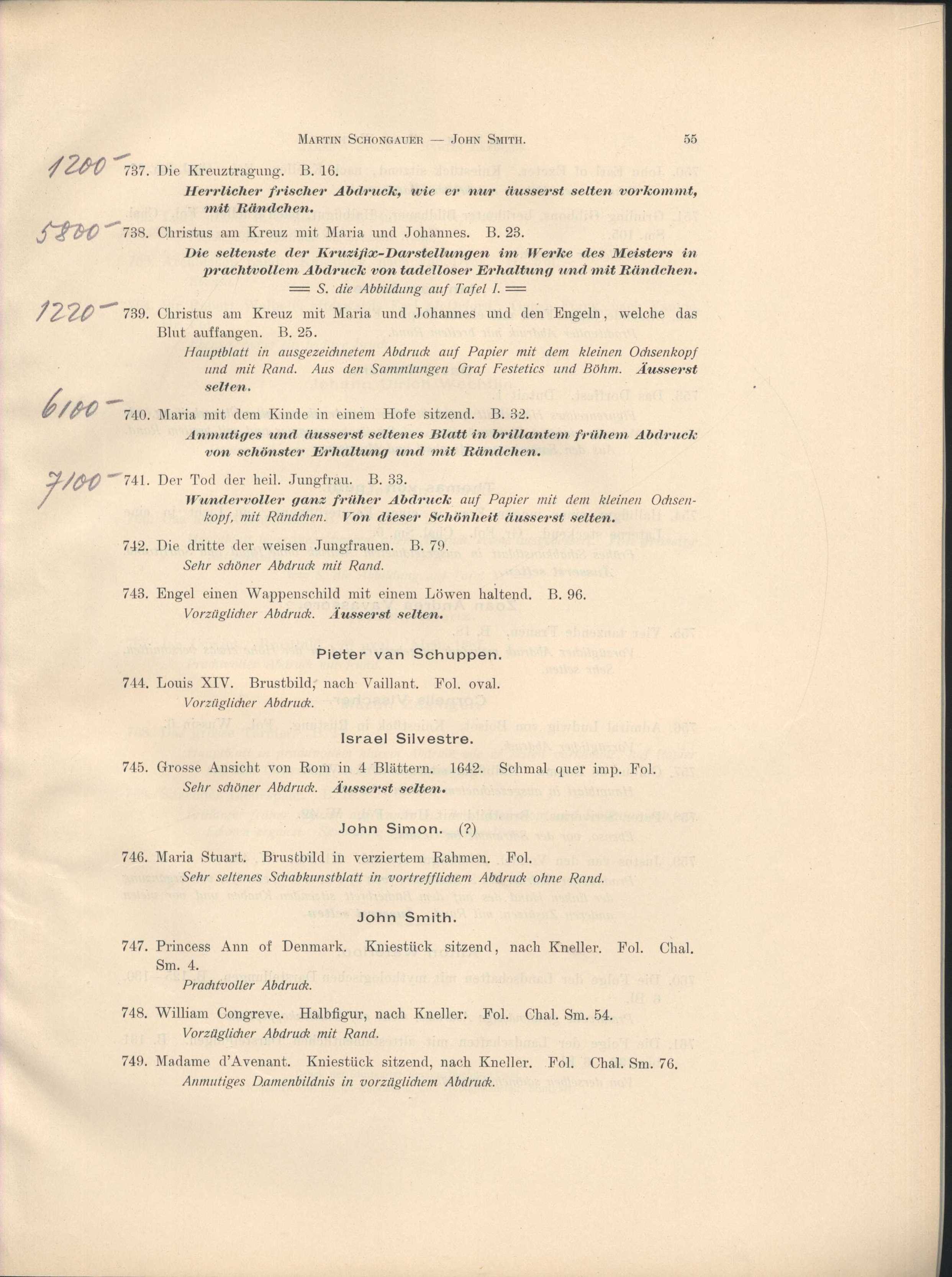 Náhledový obrázek Katalog der kostbaren Sammlung des Herrn H. S. Theobald K. C. in London - 54
