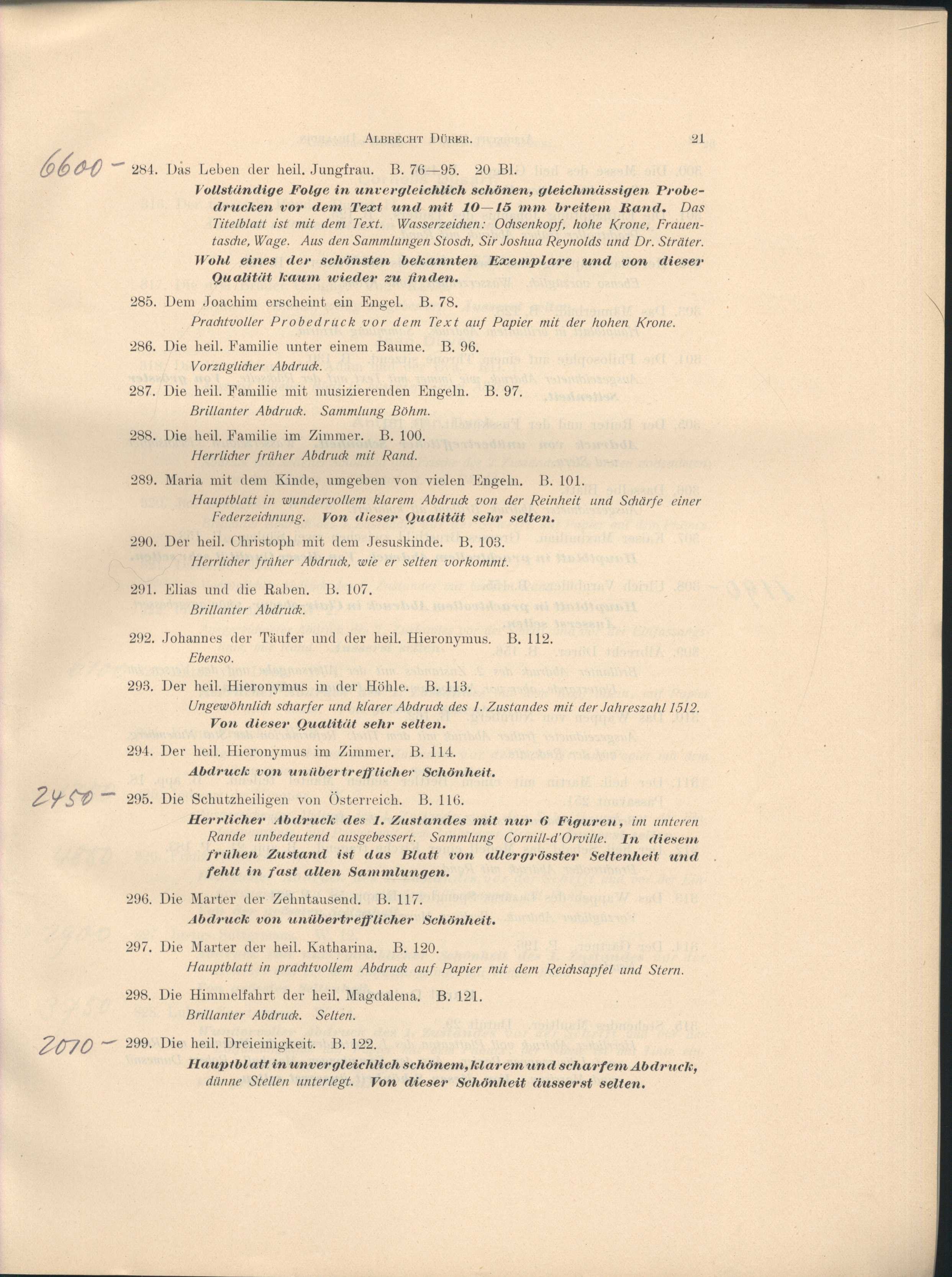 Náhledový obrázek Katalog der kostbaren Sammlung des Herrn H. S. Theobald K. C. in London - 28