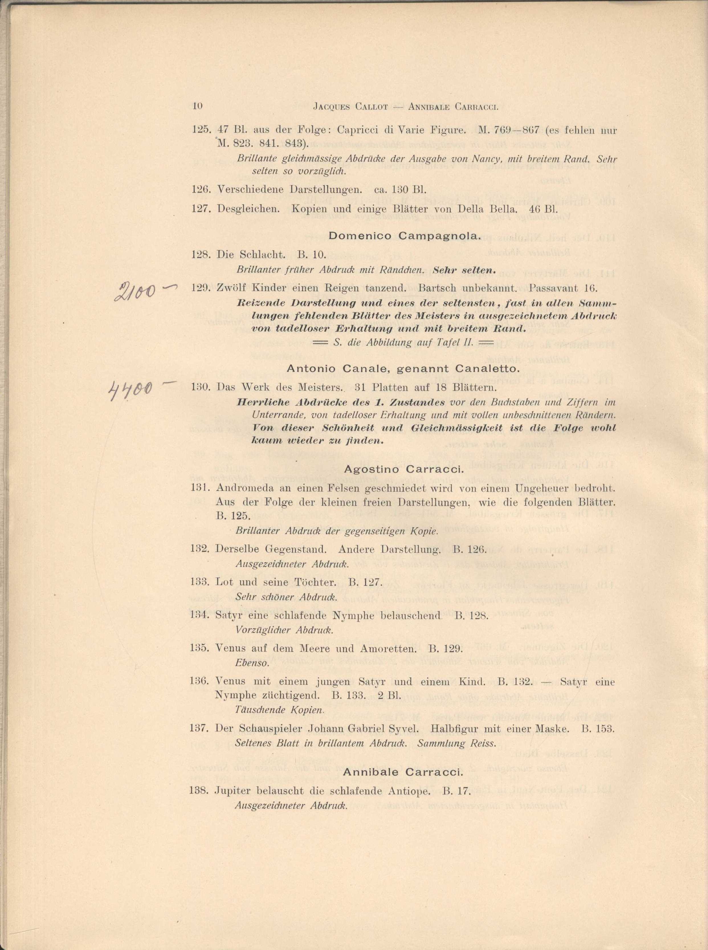 Náhledový obrázek Katalog der kostbaren Sammlung des Herrn H. S. Theobald K. C. in London - 22