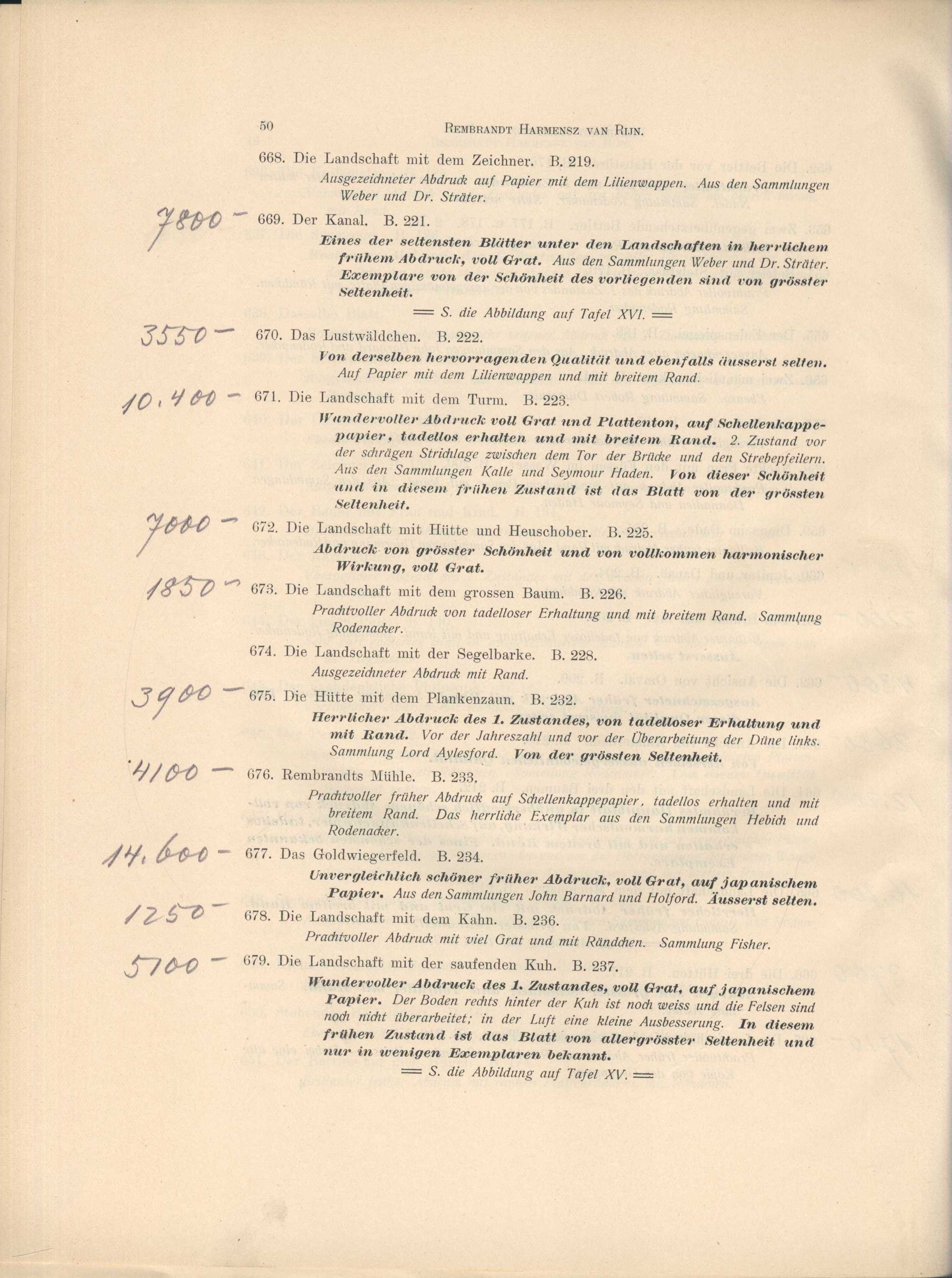 Náhledový obrázek Katalog der kostbaren Sammlung des Herrn H. S. Theobald K. C. in London - 49