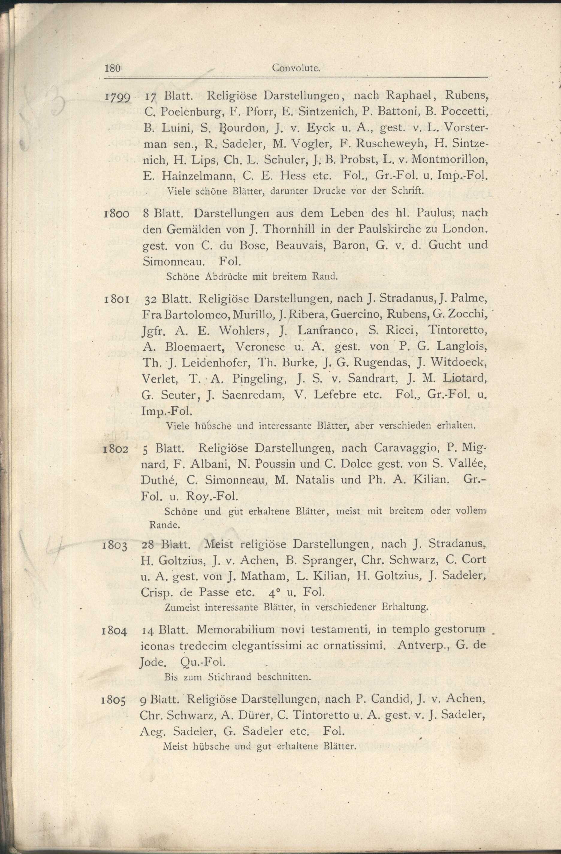 Náhledový obrázek Katalog der Kunst-Sammlung des Herrn Kommerzienraths und Verlagsbuchhändlers G. J. Manz in Regensburg - 84