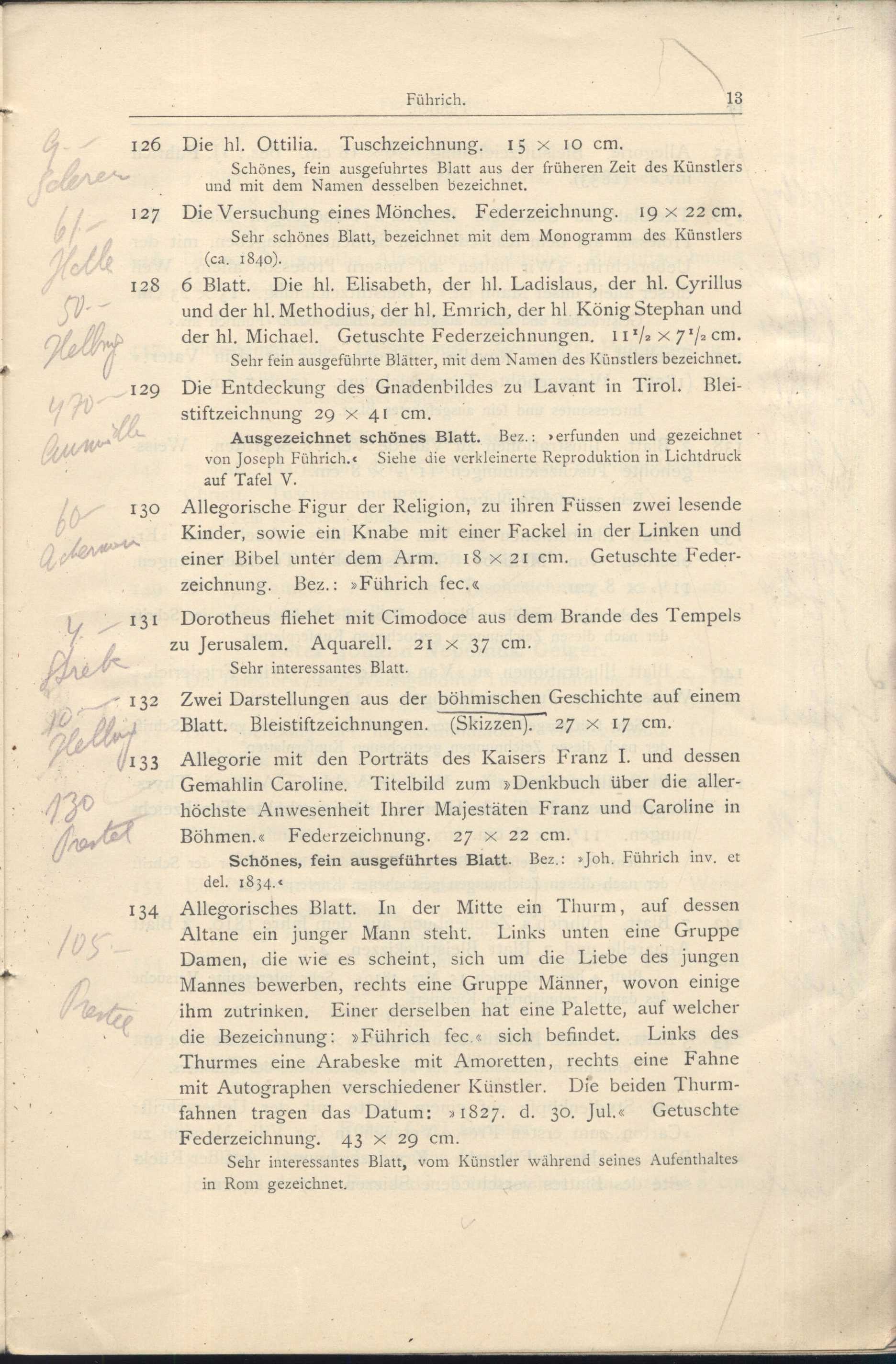Náhledový obrázek Katalog der Kunst-Sammlung des Herrn Kommerzienraths und Verlagsbuchhändlers G. J. Manz in Regensburg - 15