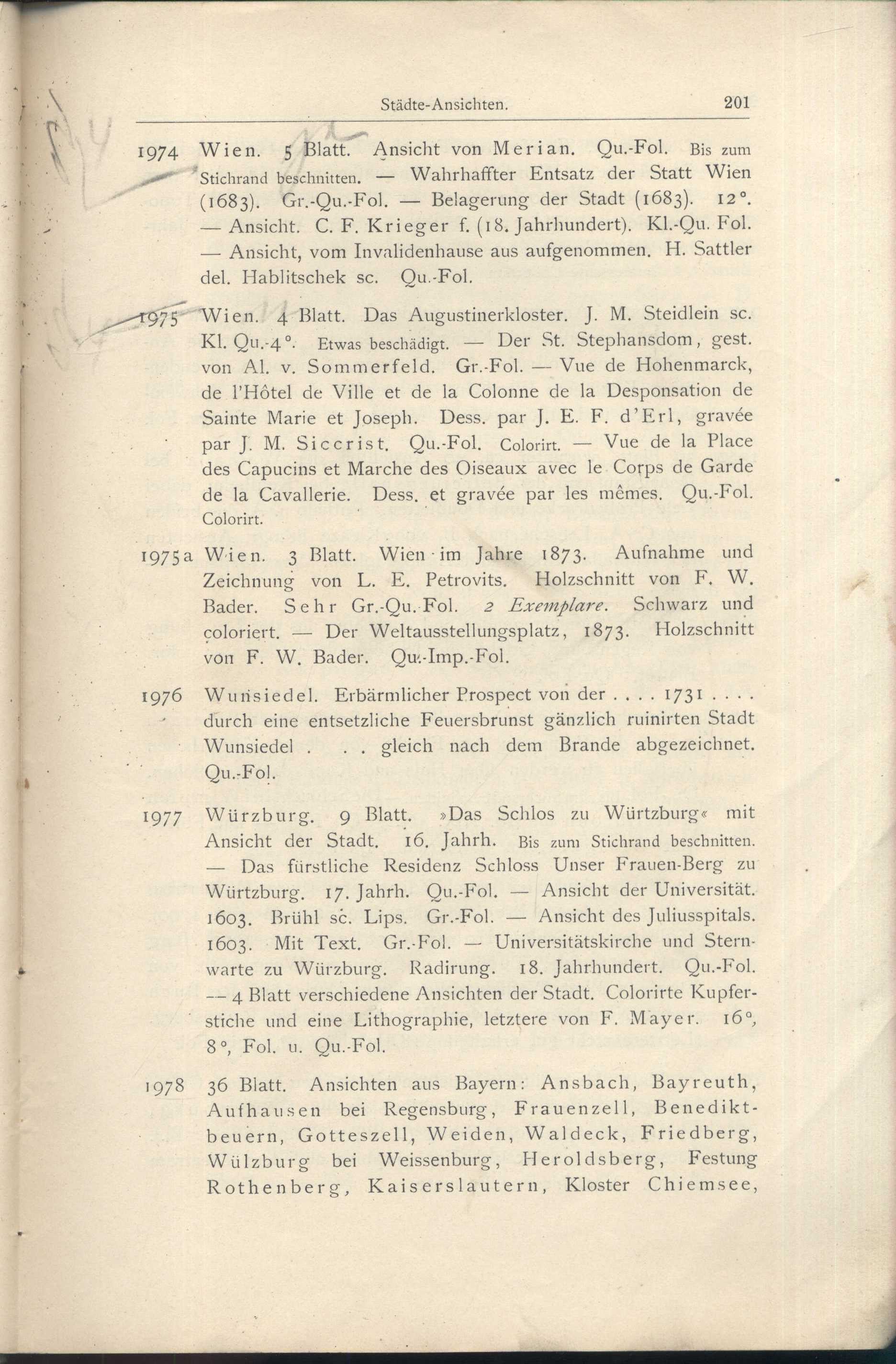 Náhledový obrázek Katalog der Kunst-Sammlung des Herrn Kommerzienraths und Verlagsbuchhändlers G. J. Manz in Regensburg - 92