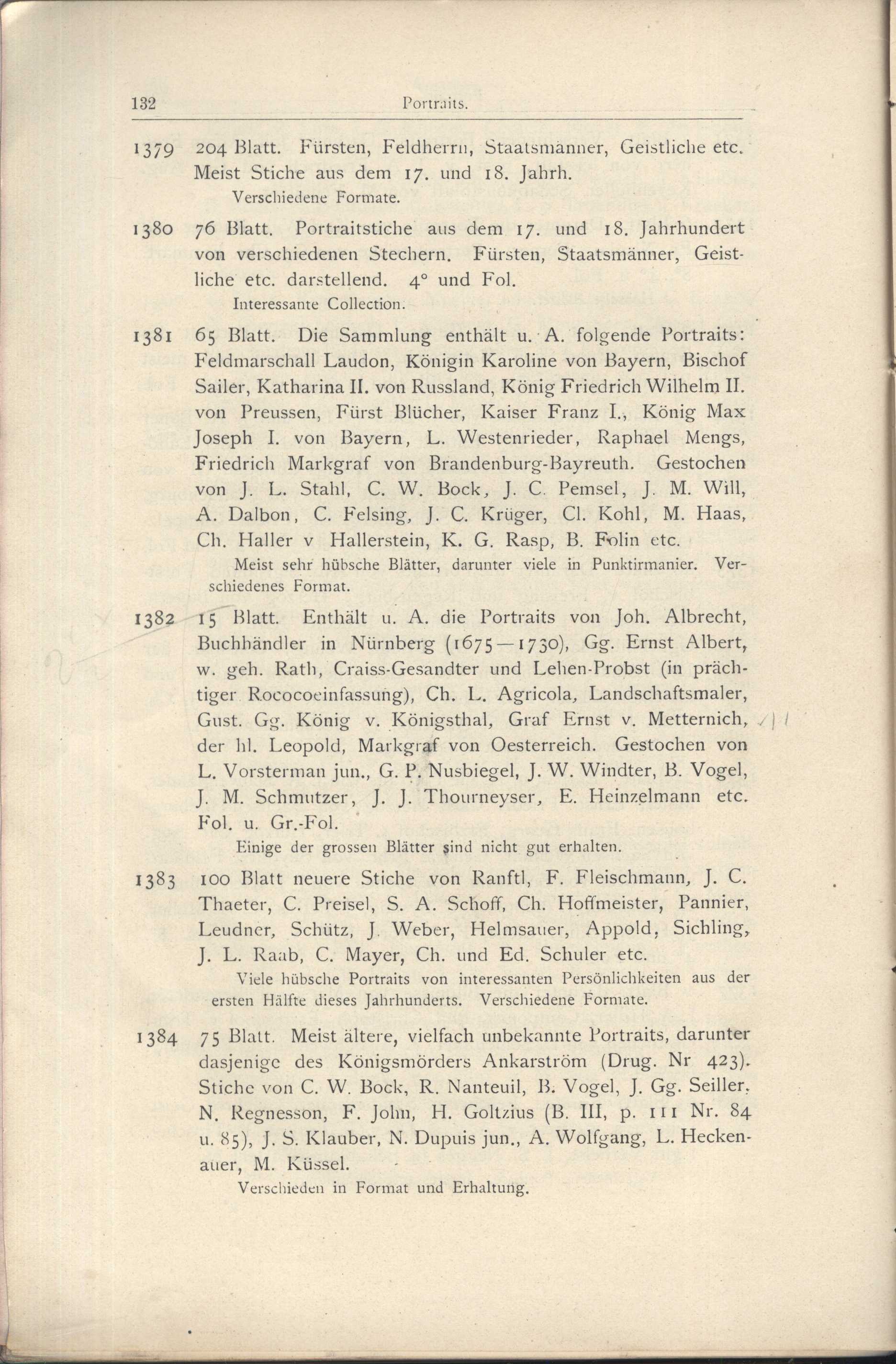 Náhledový obrázek Katalog der Kunst-Sammlung des Herrn Kommerzienraths und Verlagsbuchhändlers G. J. Manz in Regensburg - 65