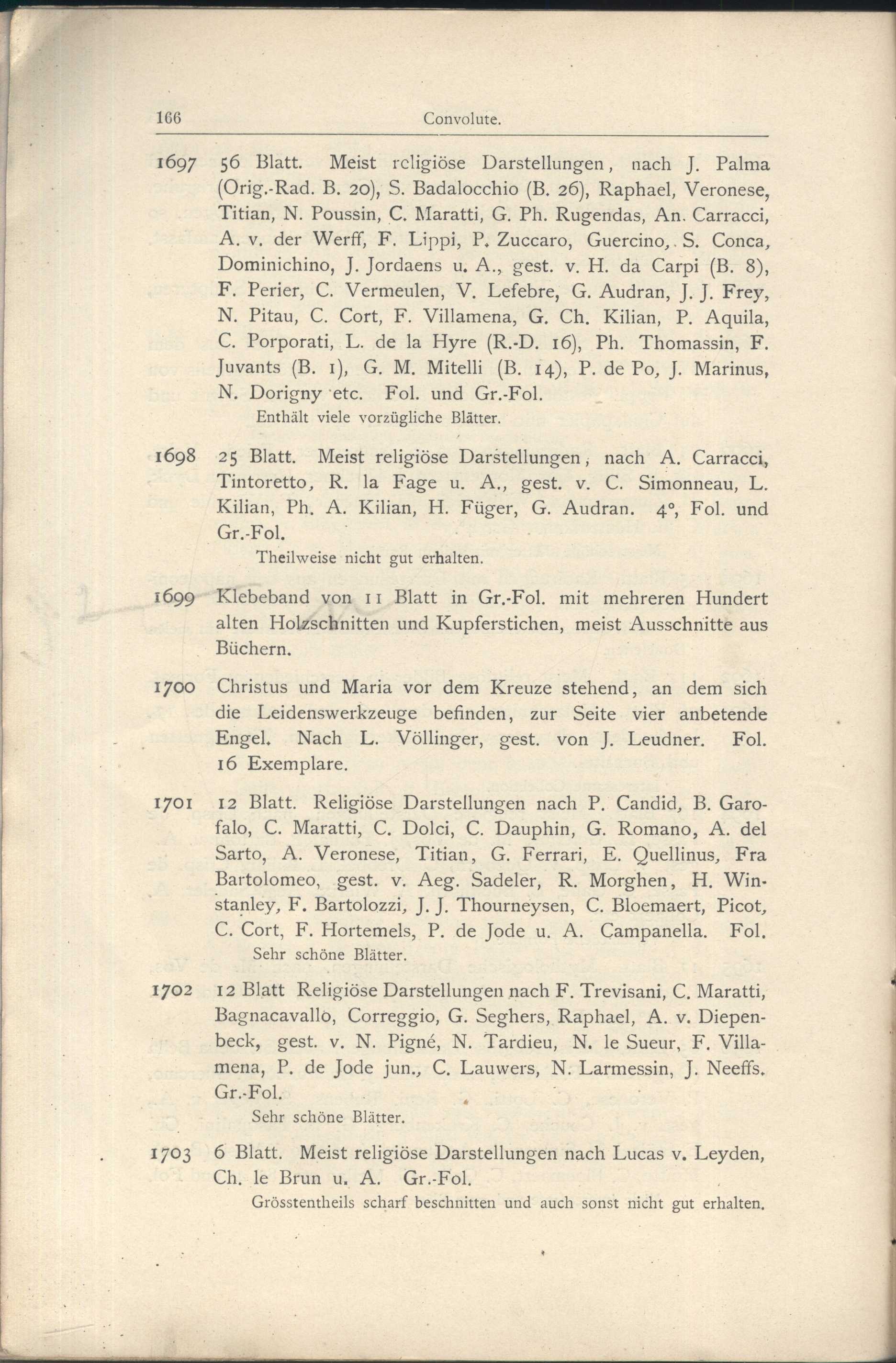 Náhledový obrázek Katalog der Kunst-Sammlung des Herrn Kommerzienraths und Verlagsbuchhändlers G. J. Manz in Regensburg - 78