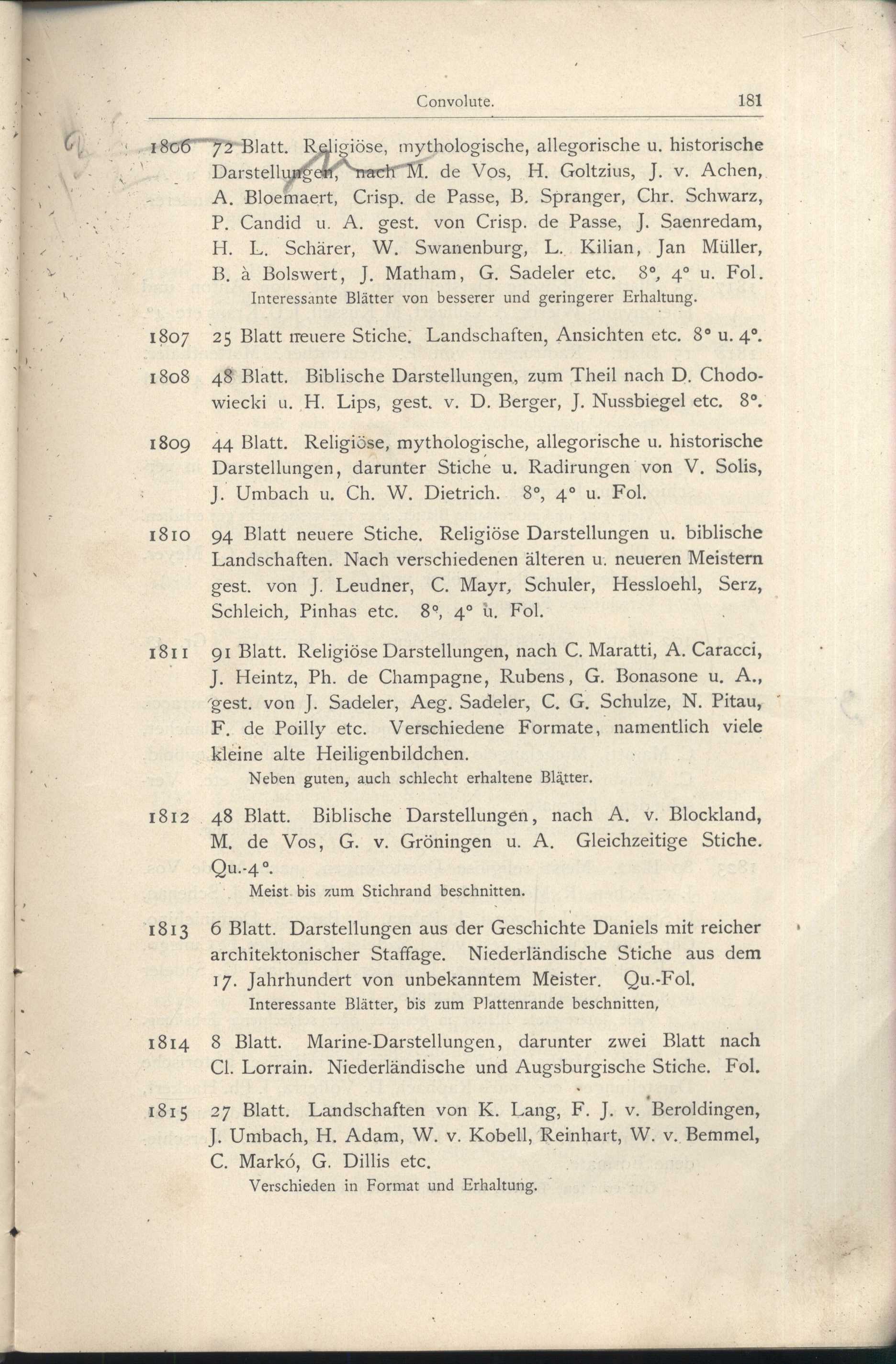 Náhledový obrázek Katalog der Kunst-Sammlung des Herrn Kommerzienraths und Verlagsbuchhändlers G. J. Manz in Regensburg - 85