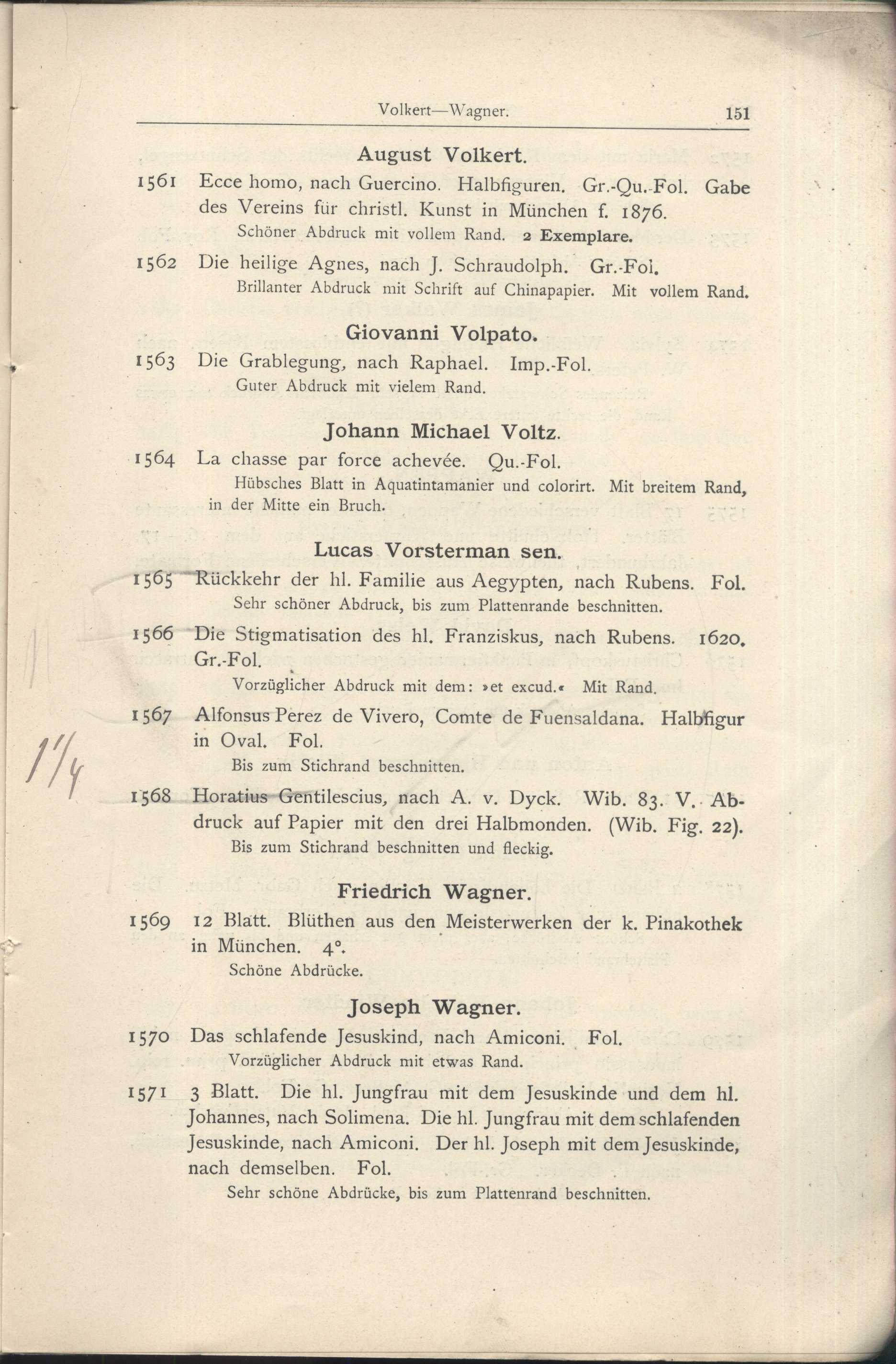 Náhledový obrázek Katalog der Kunst-Sammlung des Herrn Kommerzienraths und Verlagsbuchhändlers G. J. Manz in Regensburg - 71