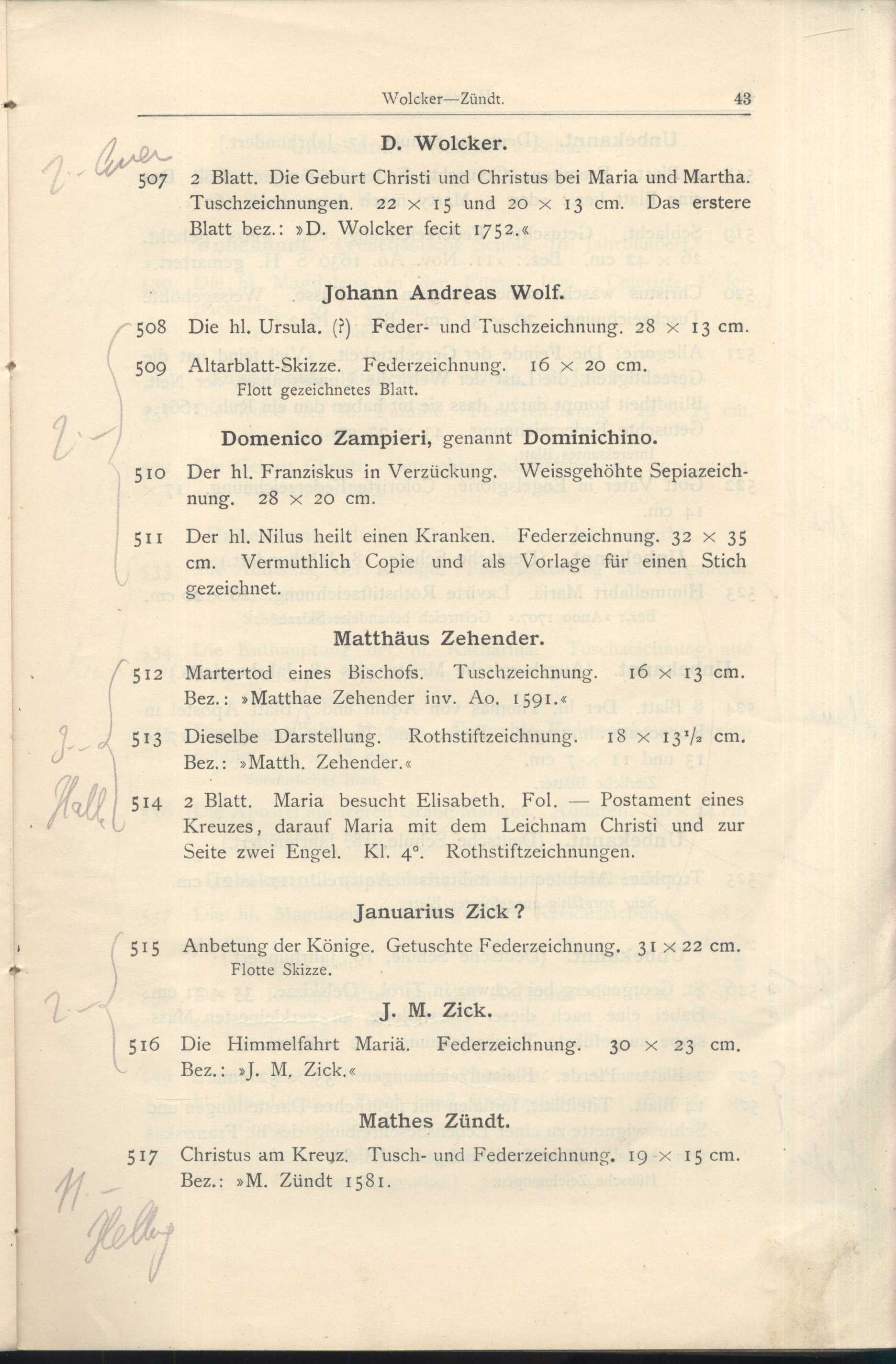 Náhledový obrázek Katalog der Kunst-Sammlung des Herrn Kommerzienraths und Verlagsbuchhändlers G. J. Manz in Regensburg - 45