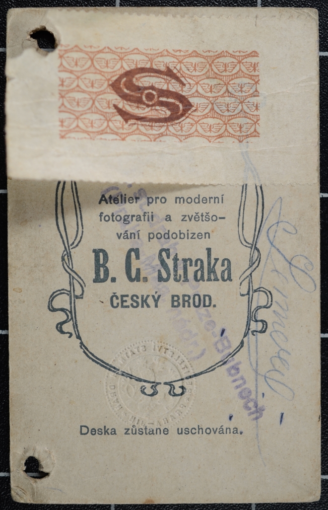 Náhledový obrázek Portrétní fotografie Josefa Semráda - 1