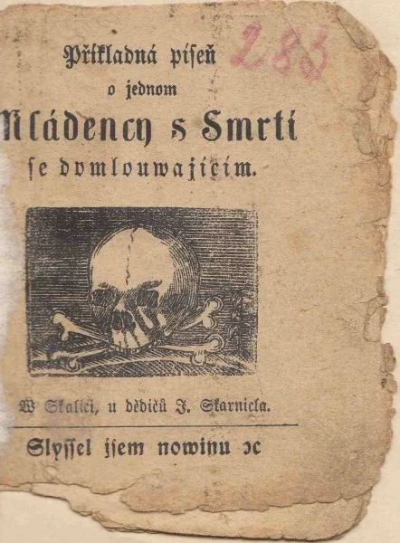 Náhledový obrázek předmětu Příkladná píseň o jednom mládenci s smrtí se domlouvajícím