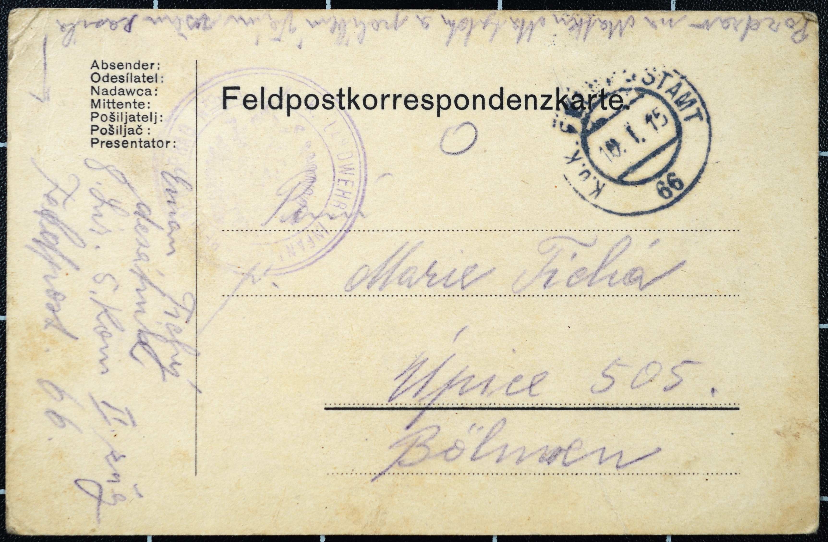 Náhledový obrázek Korespondce Emanuela Tichého - 199
