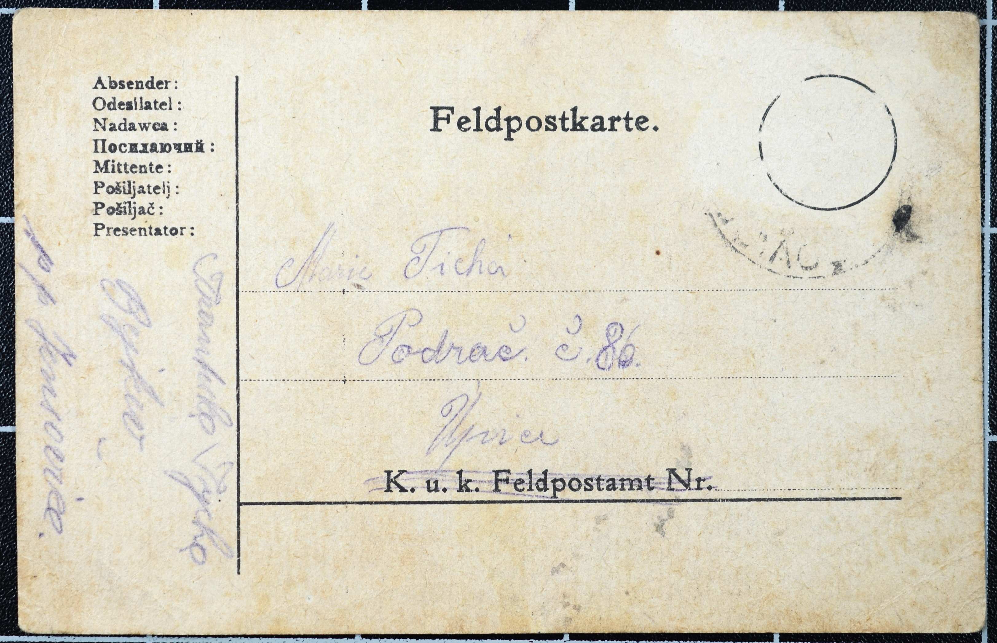 Náhledový obrázek Korespondce Emanuela Tichého - 131