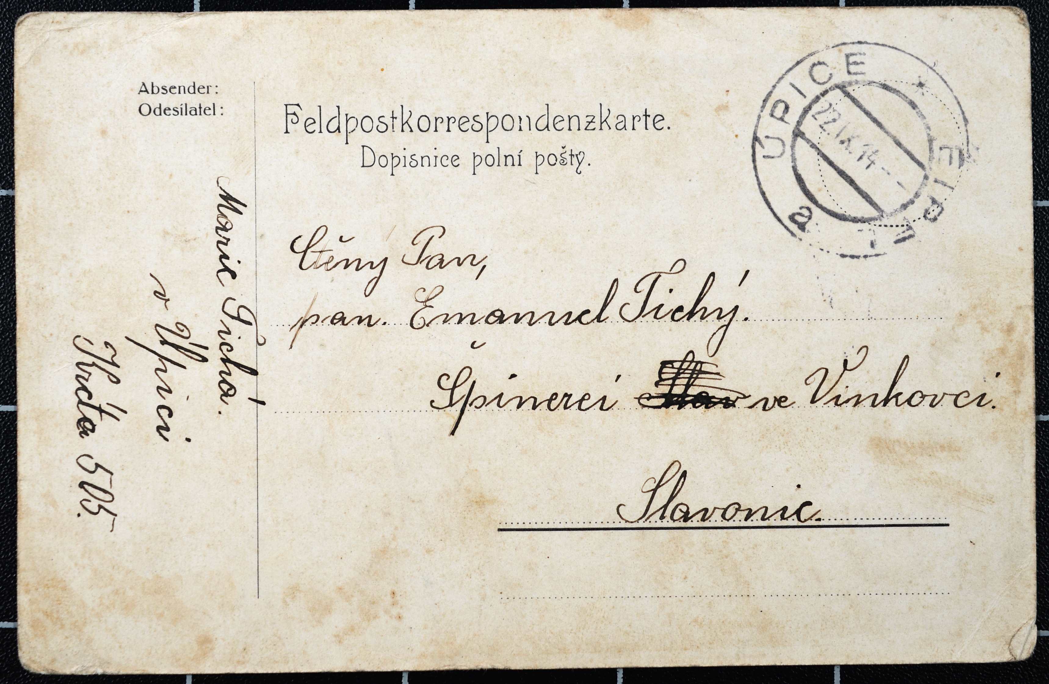 Náhledový obrázek Korespondce Emanuela Tichého - 9