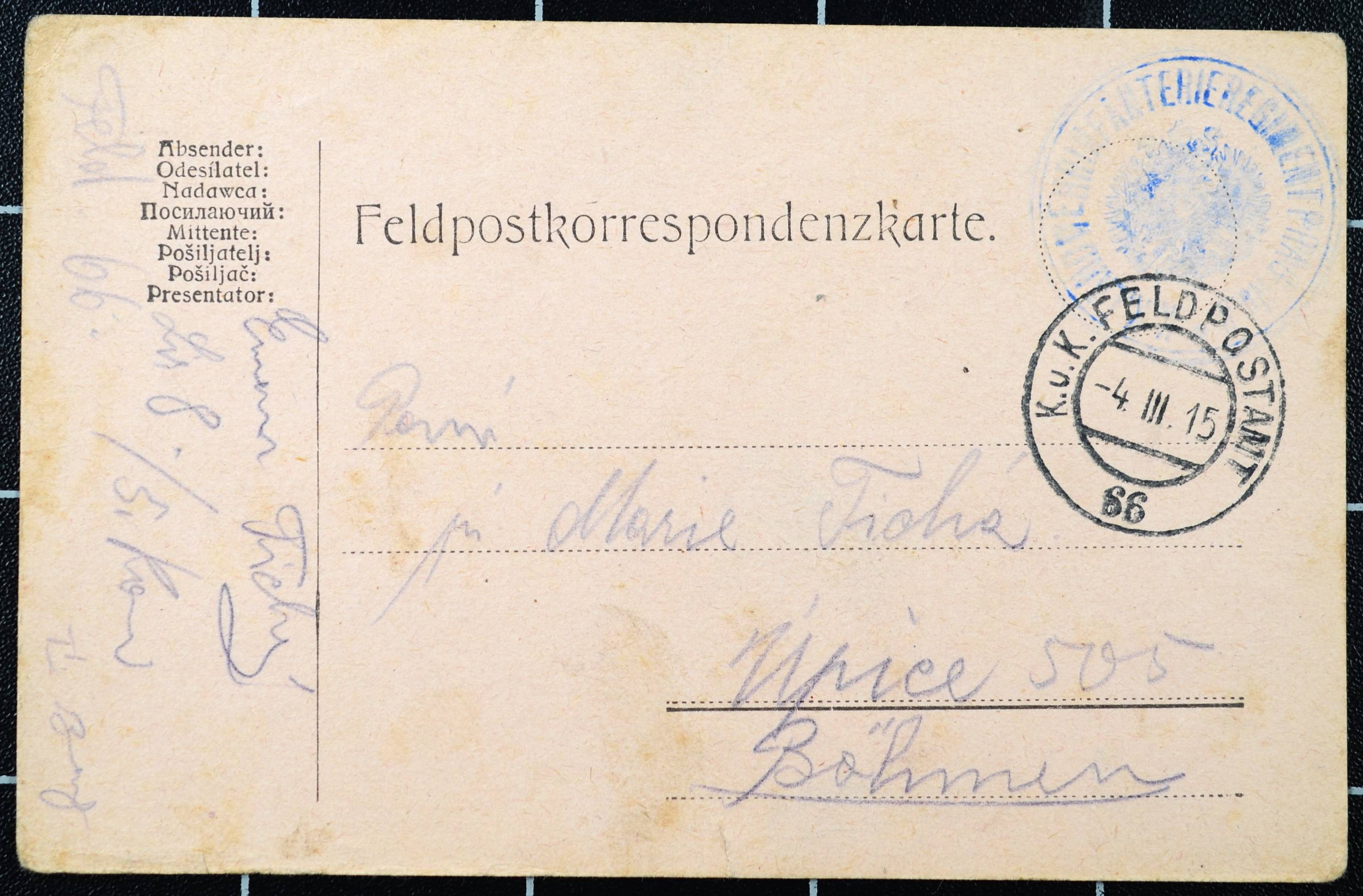Náhledový obrázek Korespondce Emanuela Tichého - 234