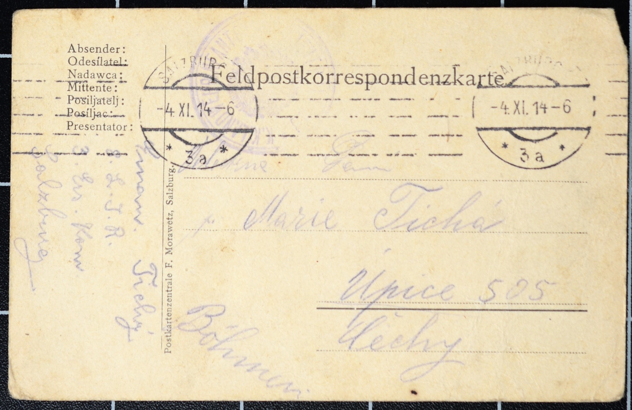 Náhledový obrázek Korespondce Emanuela Tichého - 104