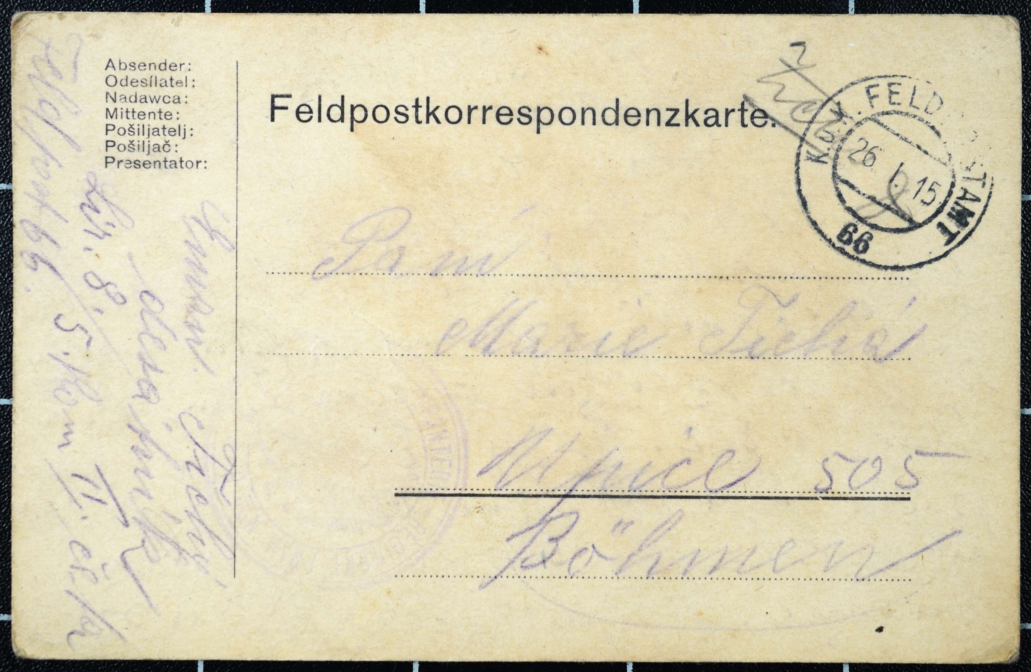 Náhledový obrázek Korespondce Emanuela Tichého - 230