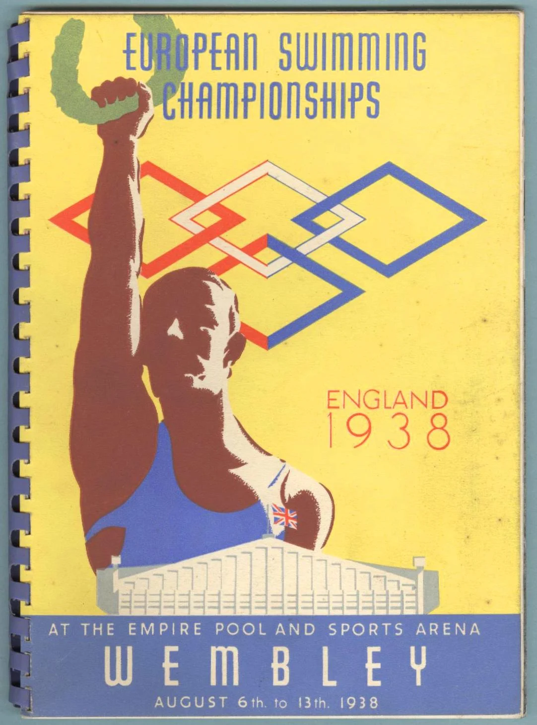 Náhledový obrázek předmětu European Swimming Championships. England 1938