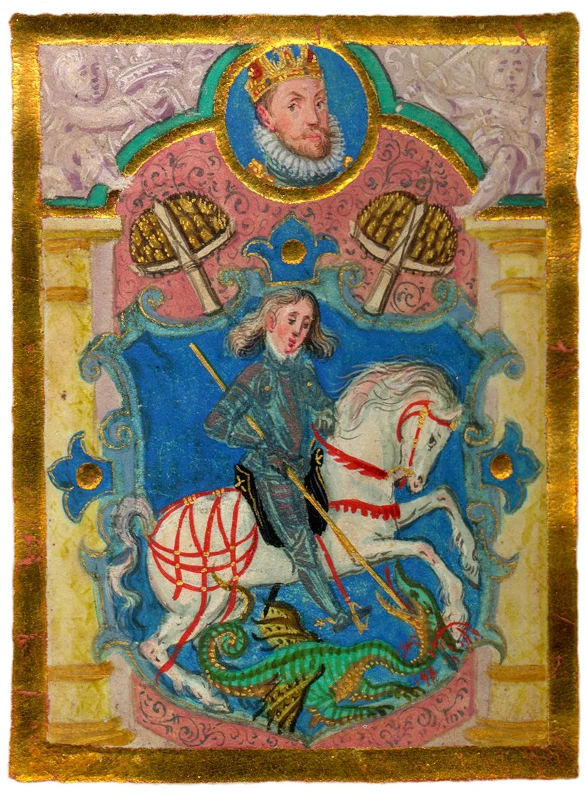 Náhledový obrázek předmětu Císař Rudolf II. potvrzuje soukeníkům města Loun artikule a uděluje jim znak