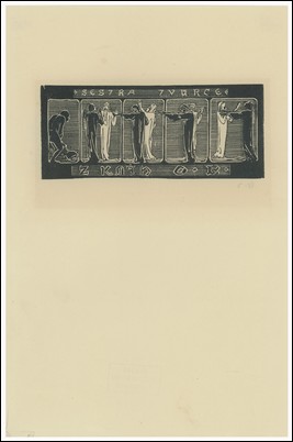 Náhledový obrázek Ex libris O. B., Sestra Tvůrce - 1