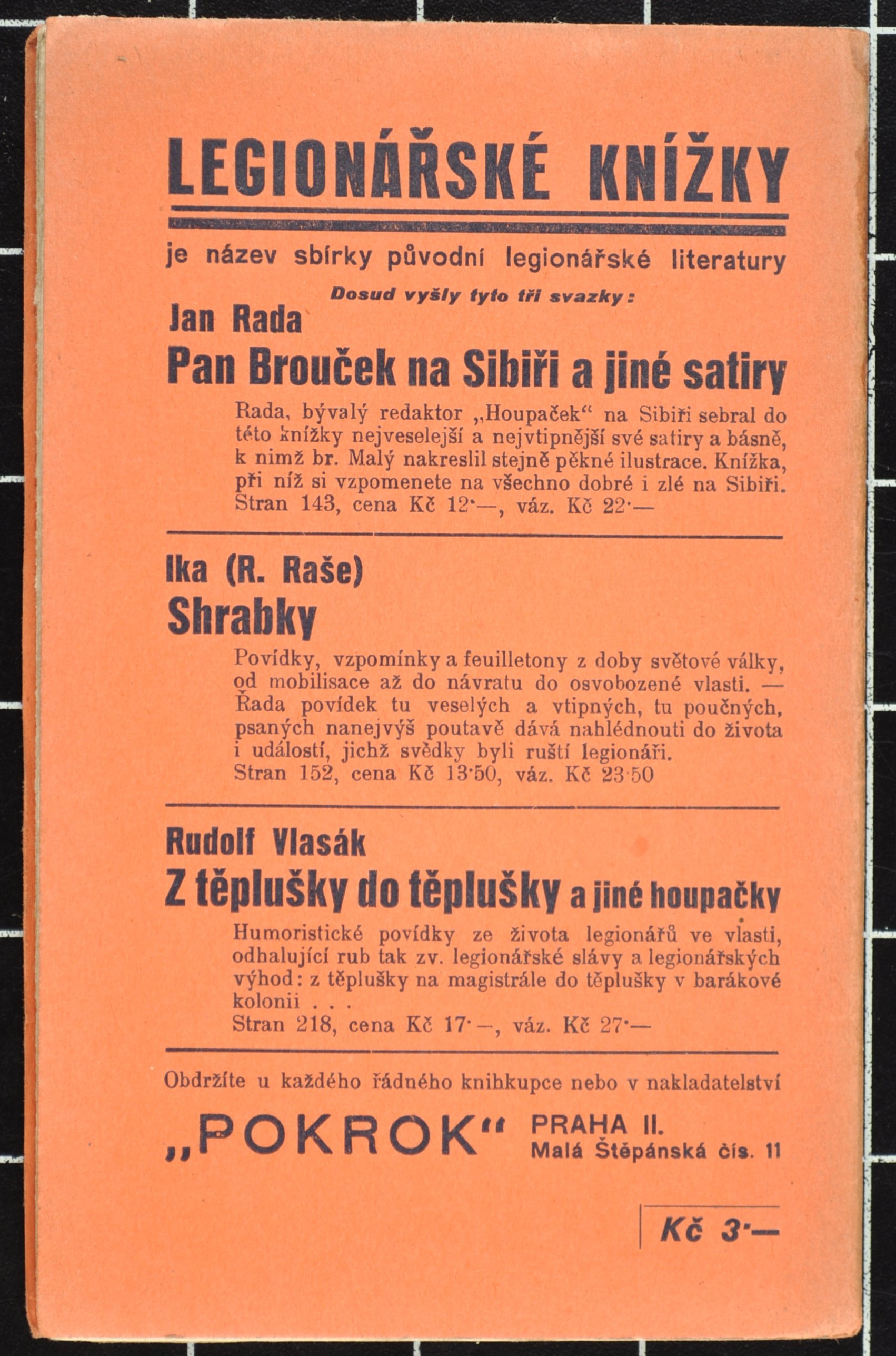 Náhledový obrázek Knihy a tiskoviny Ladislava Digrina - 3