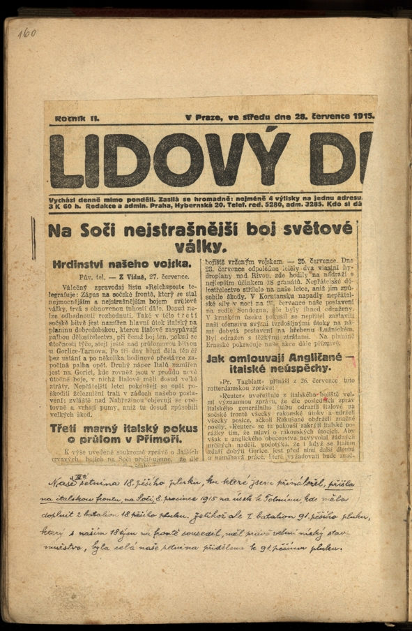 Náhledový obrázek Vzpomínky na světovou válku - 143