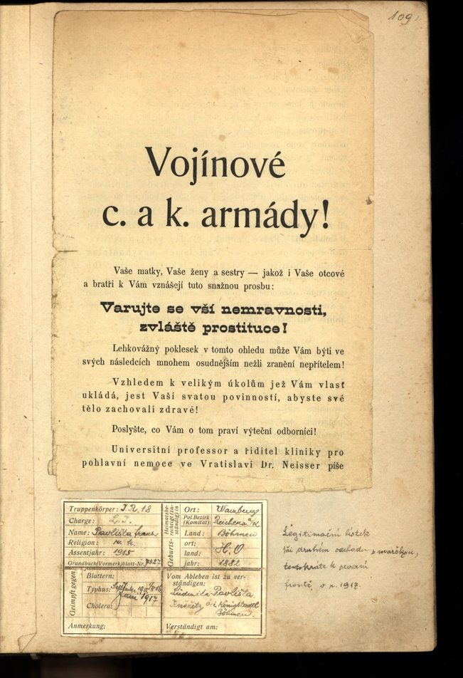 Náhledový obrázek Vzpomínky na světovou válku - 107