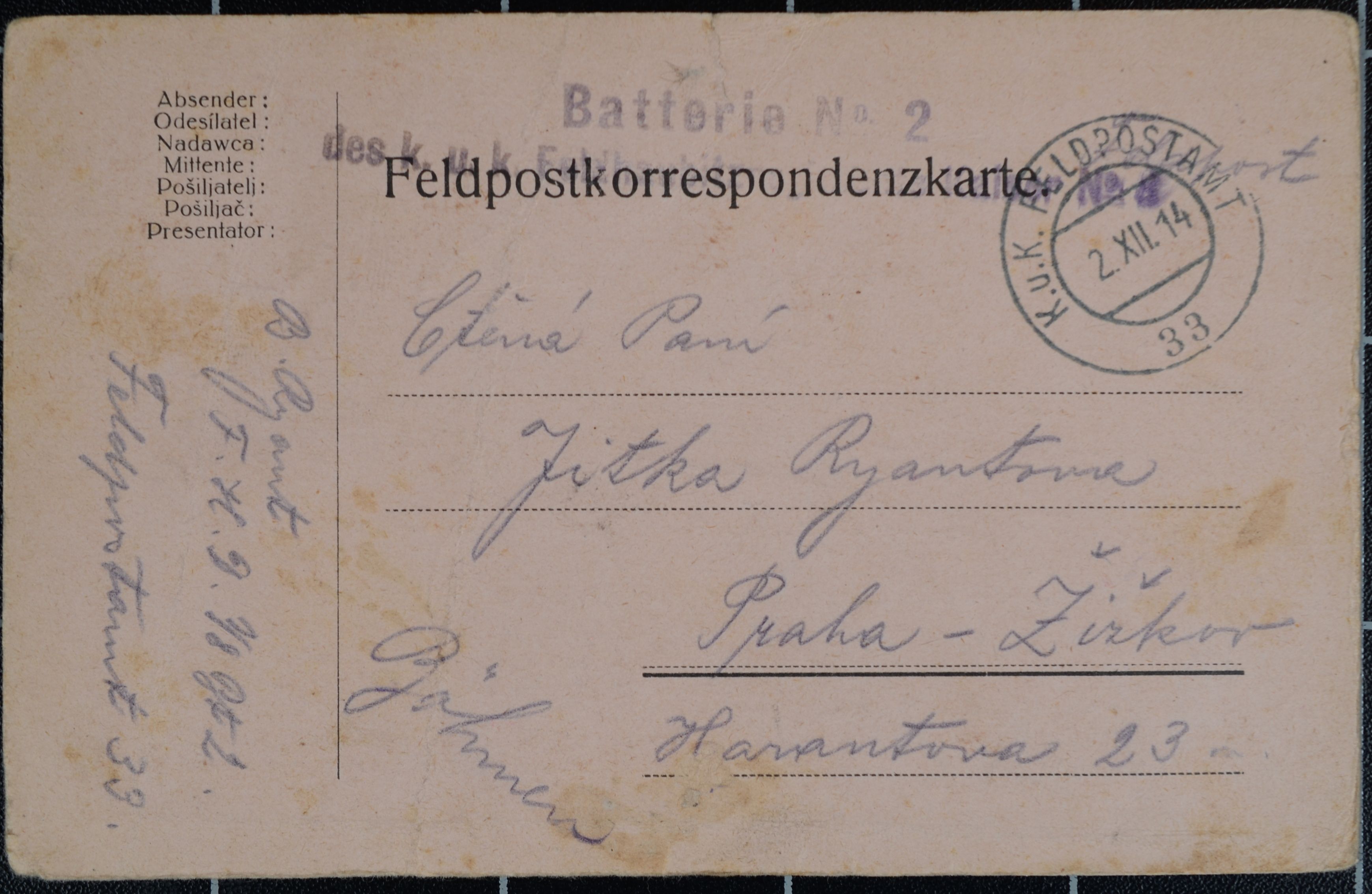 Náhledový obrázek Korespondence Bedřicha Ryanta - 20