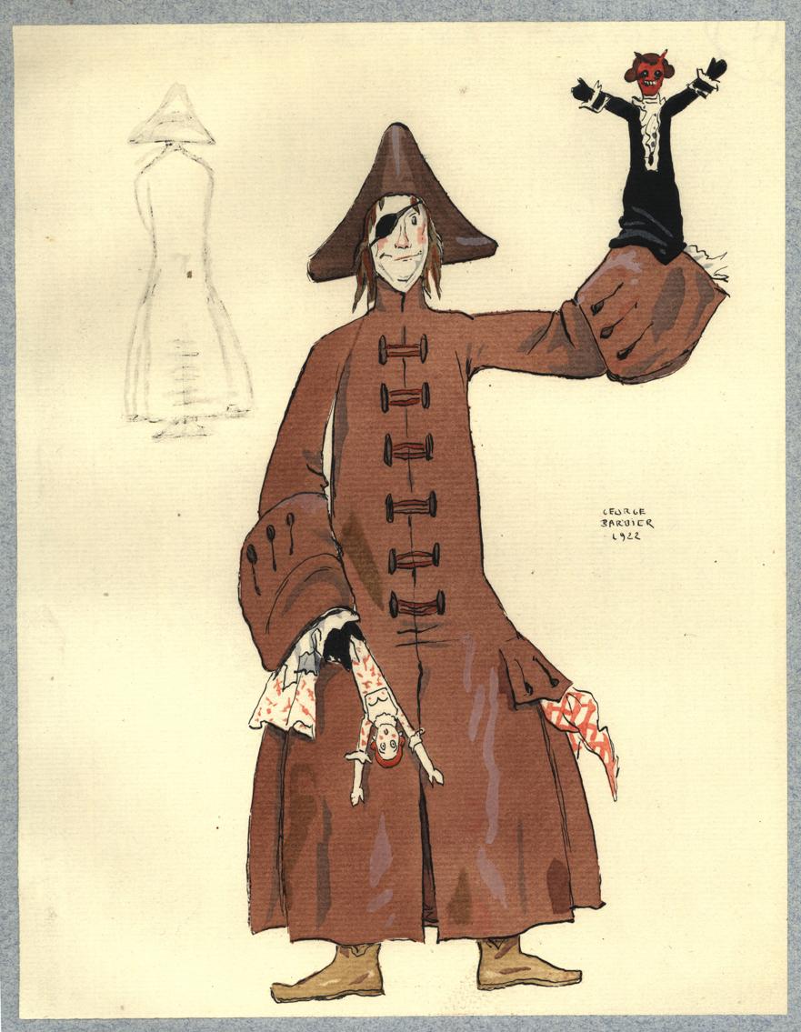 Náhledový obrázek předmětu Le diable / Ďábel (Edmond Rostand: La derni?re nuit de Don Juan / Poslední noc Dona Juana)