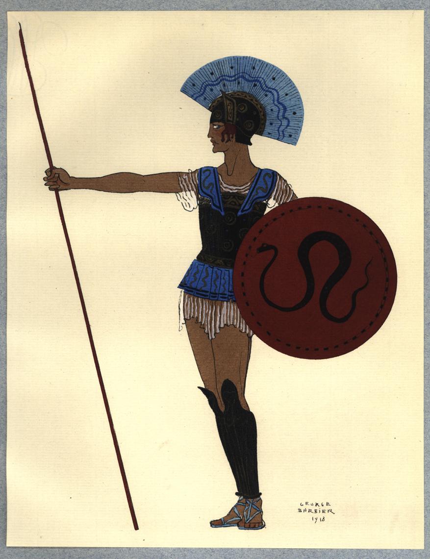 Náhledový obrázek Un guerrier / Válečník (Maurice Donnay: Lysistrata) - 1
