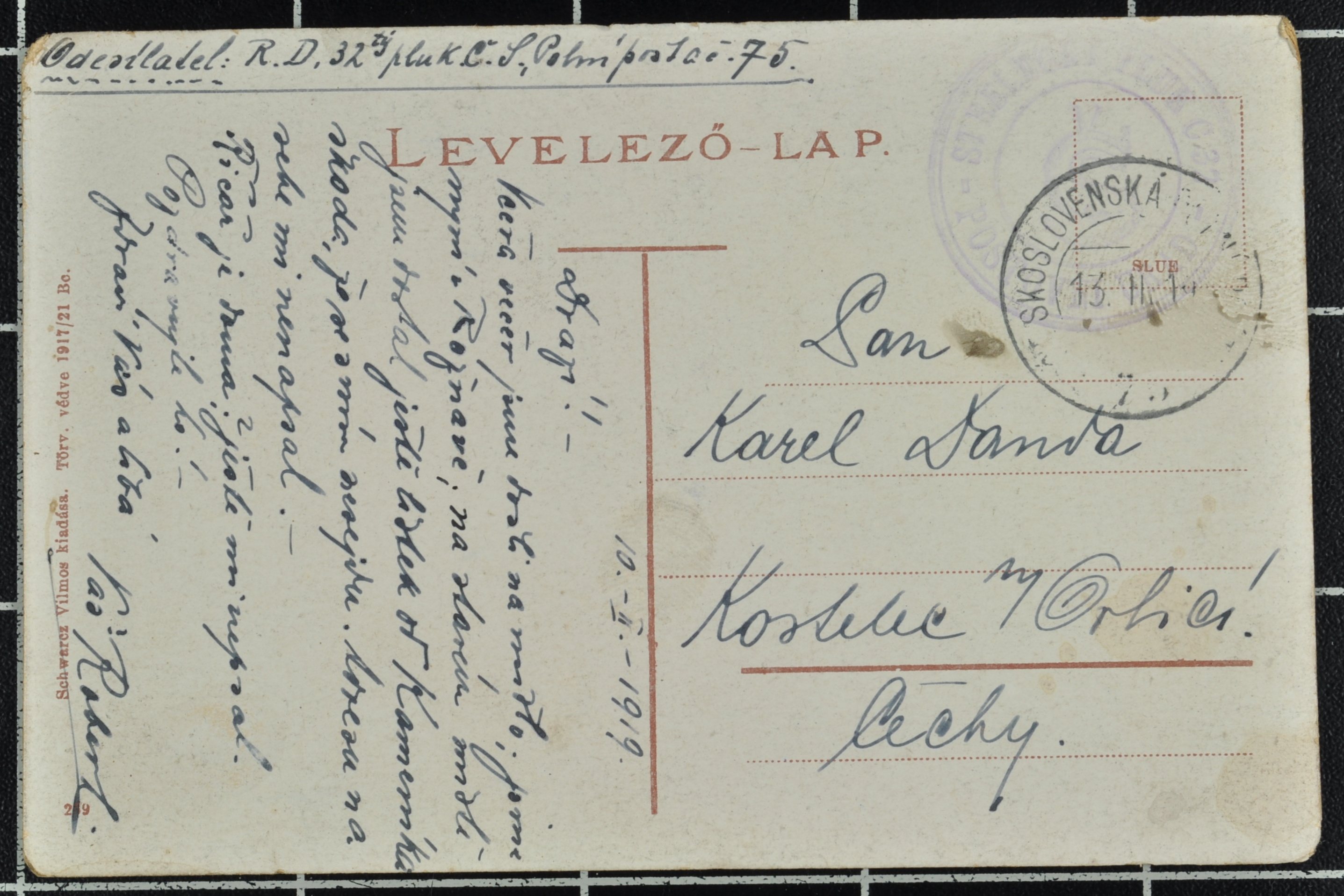 Náhledový obrázek Korespondence Roberta Dandy - 51