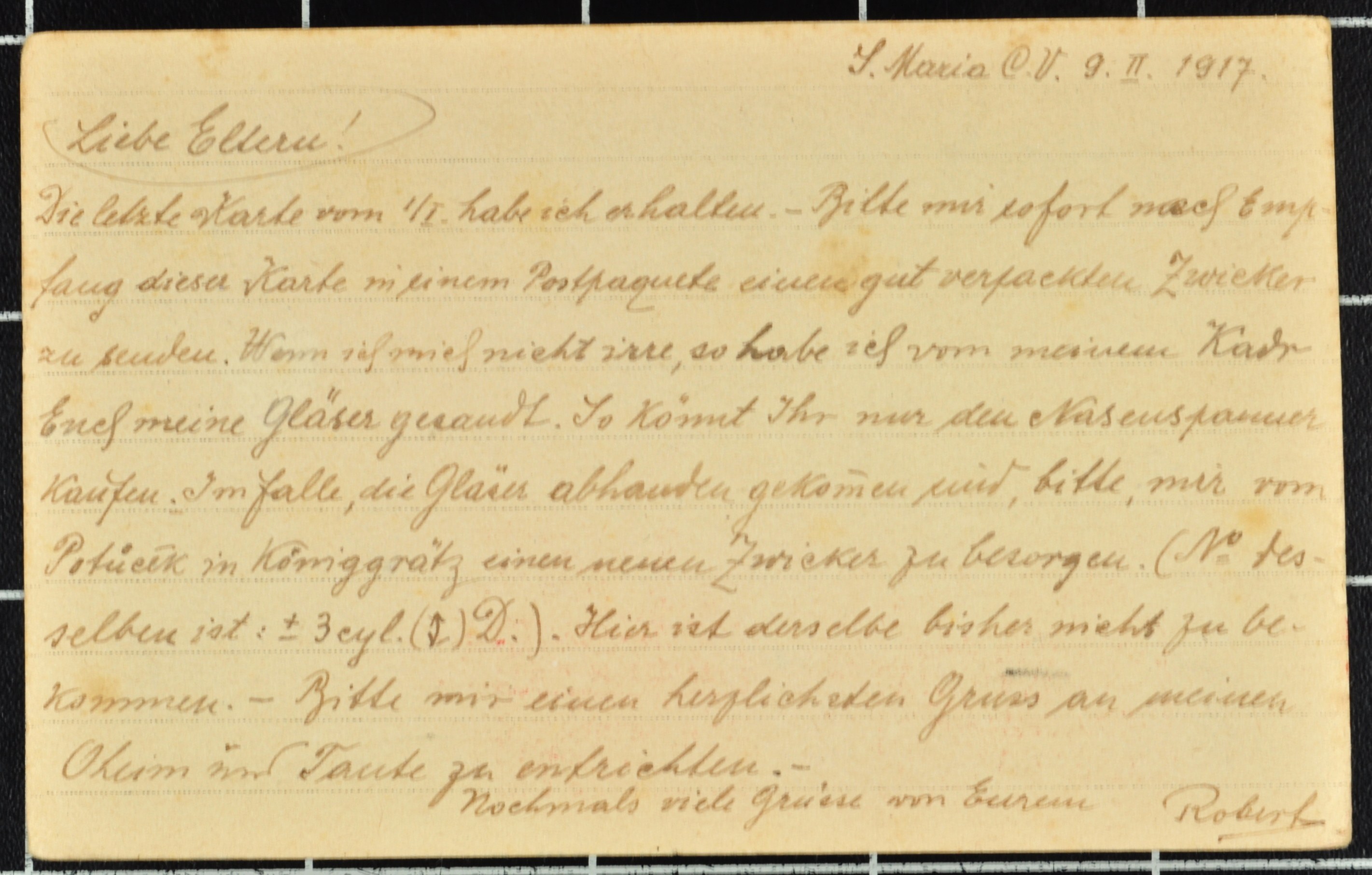Náhledový obrázek Korespondence Roberta Dandy - 119