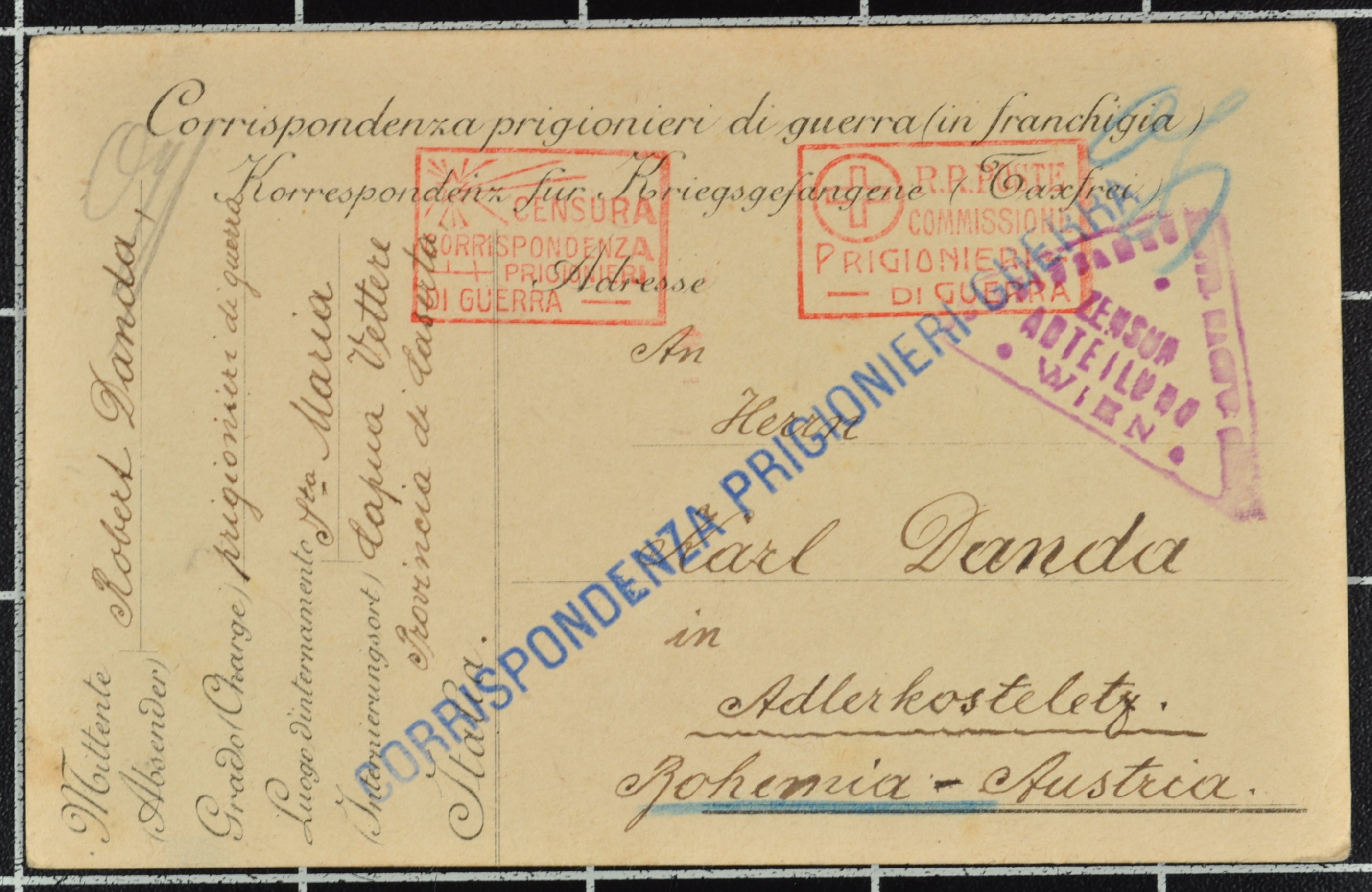 Náhledový obrázek Korespondence Roberta Dandy - 177