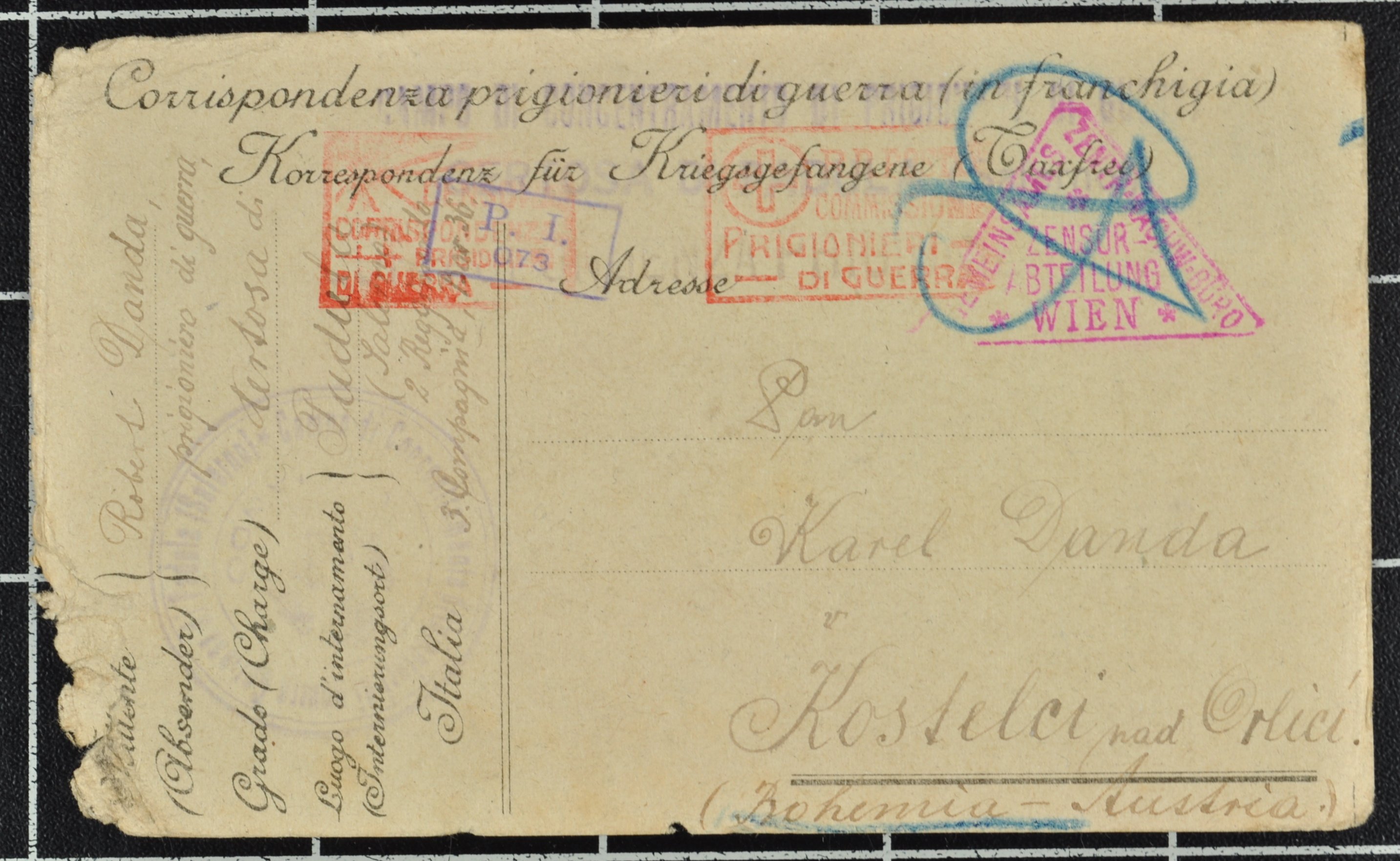 Náhledový obrázek Korespondence Roberta Dandy - 167