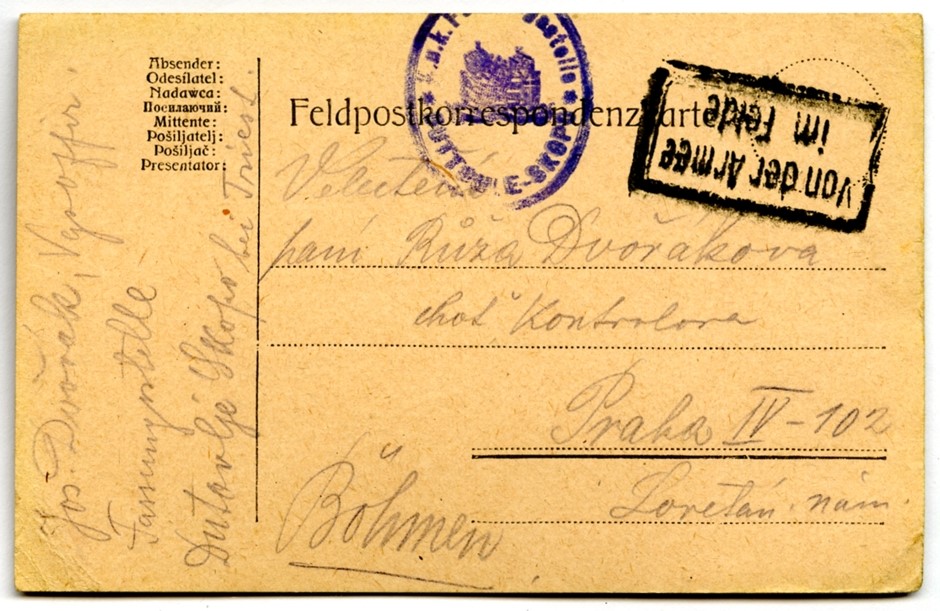 Náhledový obrázek Korespondence Josefa Dvořáka - 39