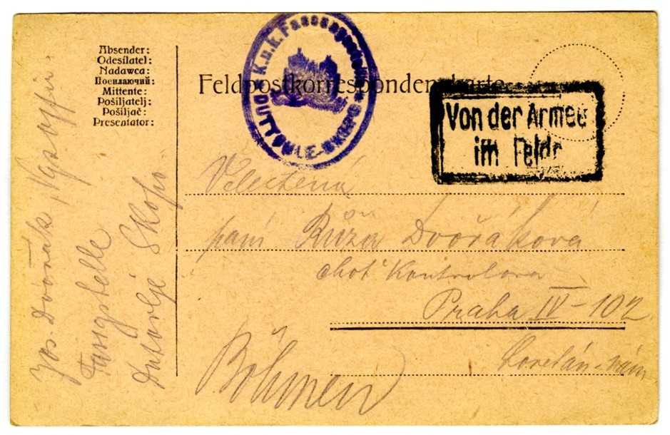 Náhledový obrázek Korespondence Josefa Dvořáka - 35