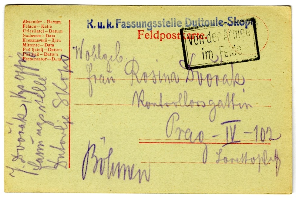 Náhledový obrázek Korespondence Josefa Dvořáka - 33
