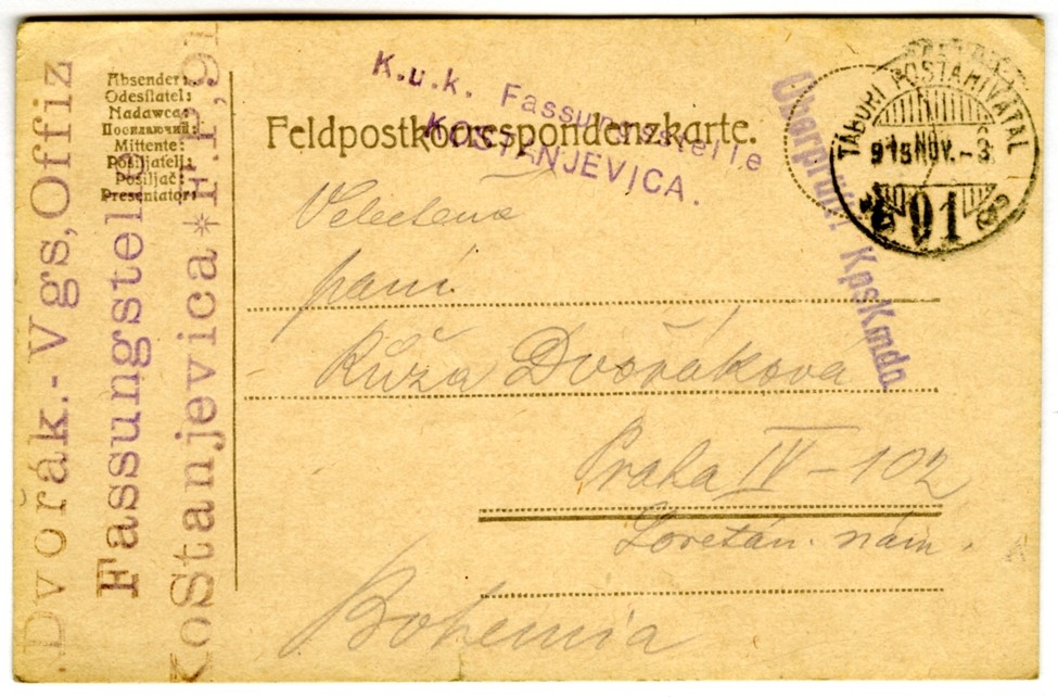 Náhledový obrázek Korespondence Josefa Dvořáka - 29