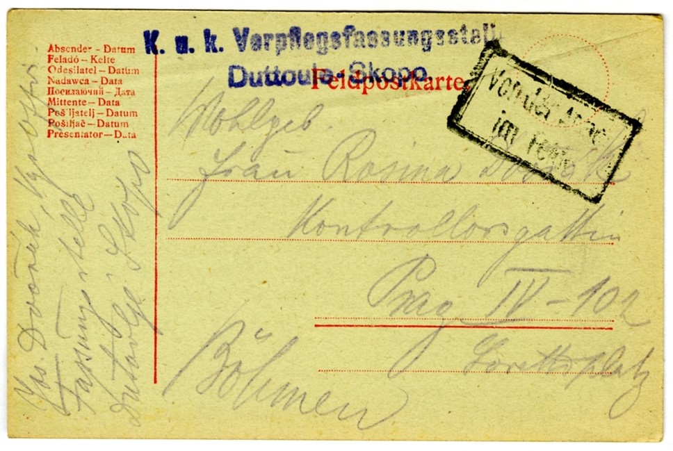 Náhledový obrázek Korespondence Josefa Dvořáka - 5