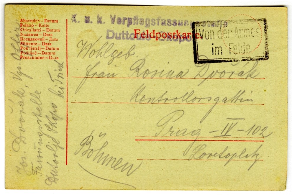 Náhledový obrázek Korespondence Josefa Dvořáka - 9