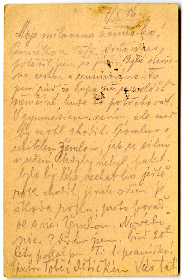 Náhledový obrázek Korespondence Josefa Dvořáka - 40